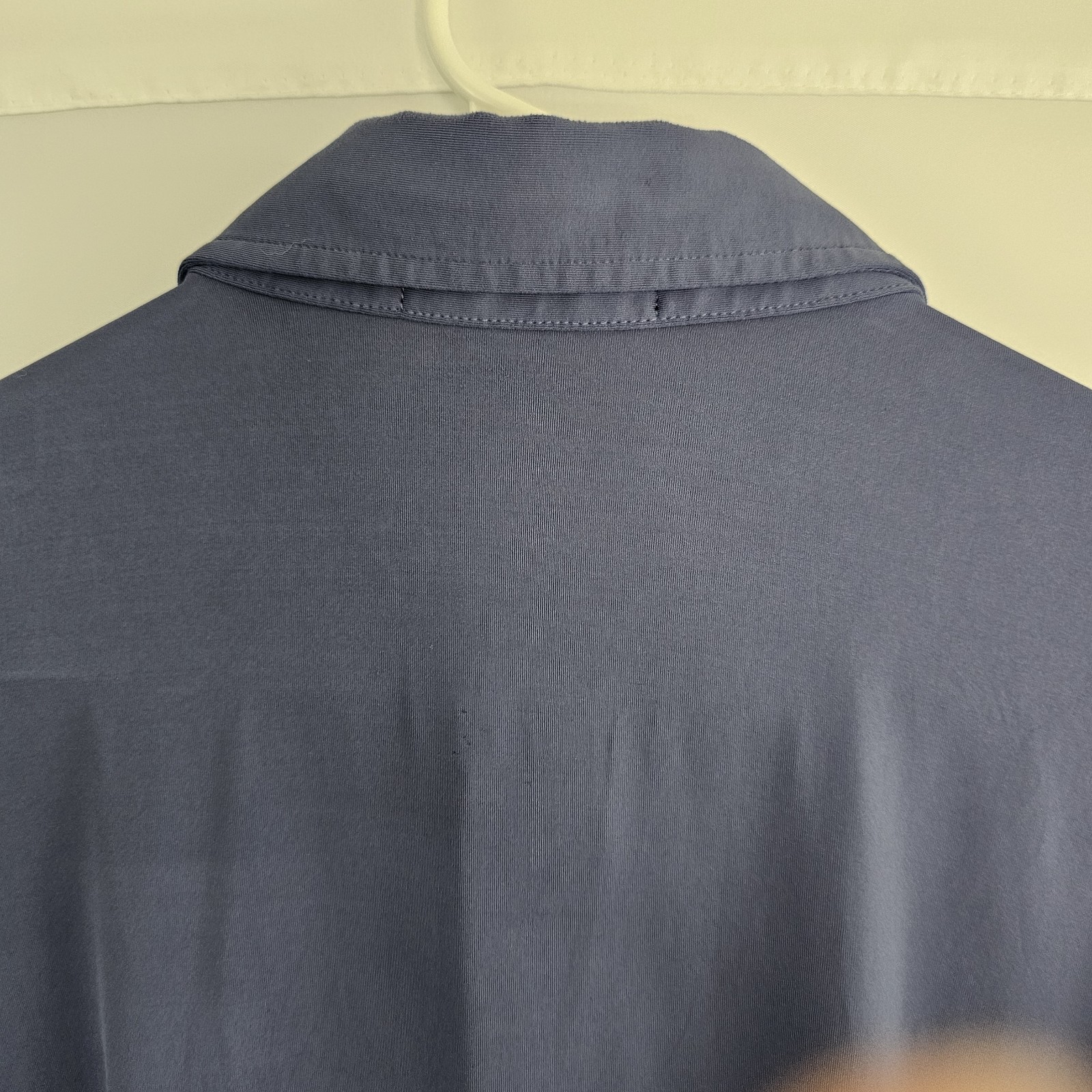 Greyson Golf Polo Shirt Men’s Nylon Stretch Grayish Blue Montclair G.C. 2XL