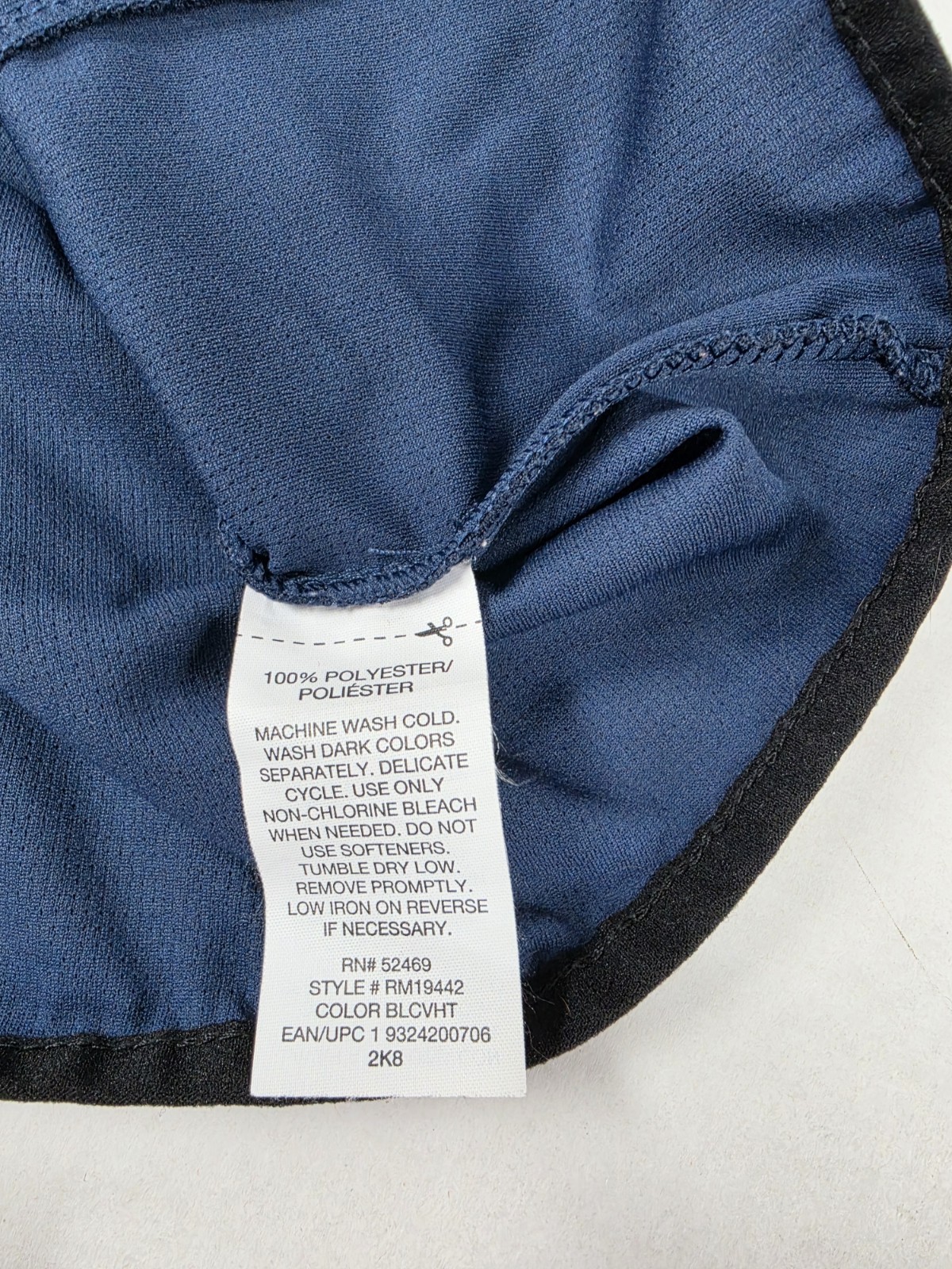 Russell Dri Power 360 Track Jacket Men’s XL 46-48 Blue Hooded Full Zip