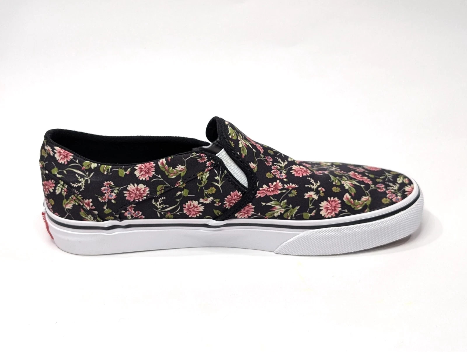 Vans Asher Dark Floral Black/Multi Canvas Women’s Skate Shoes-Assorted Size NWB
