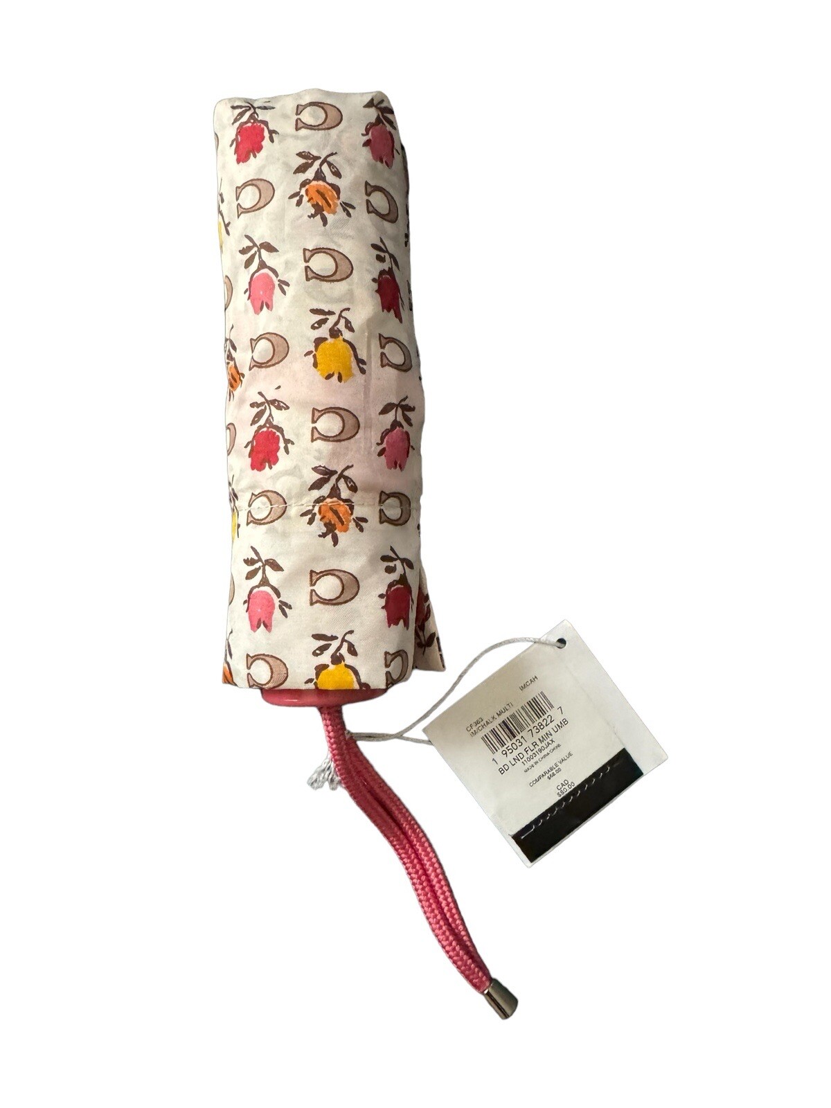 Coach NWT Umbrella Badlands Floral Print