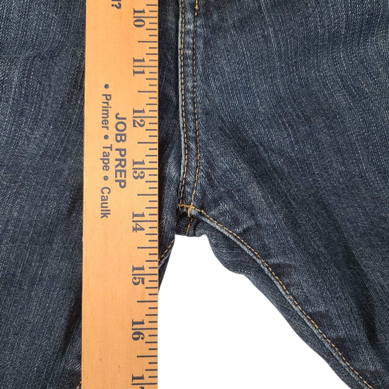 Lucky Brand 181 Relaxed Stretch Rugged Blue Denim Jeans Mens 44×30 (42×27)