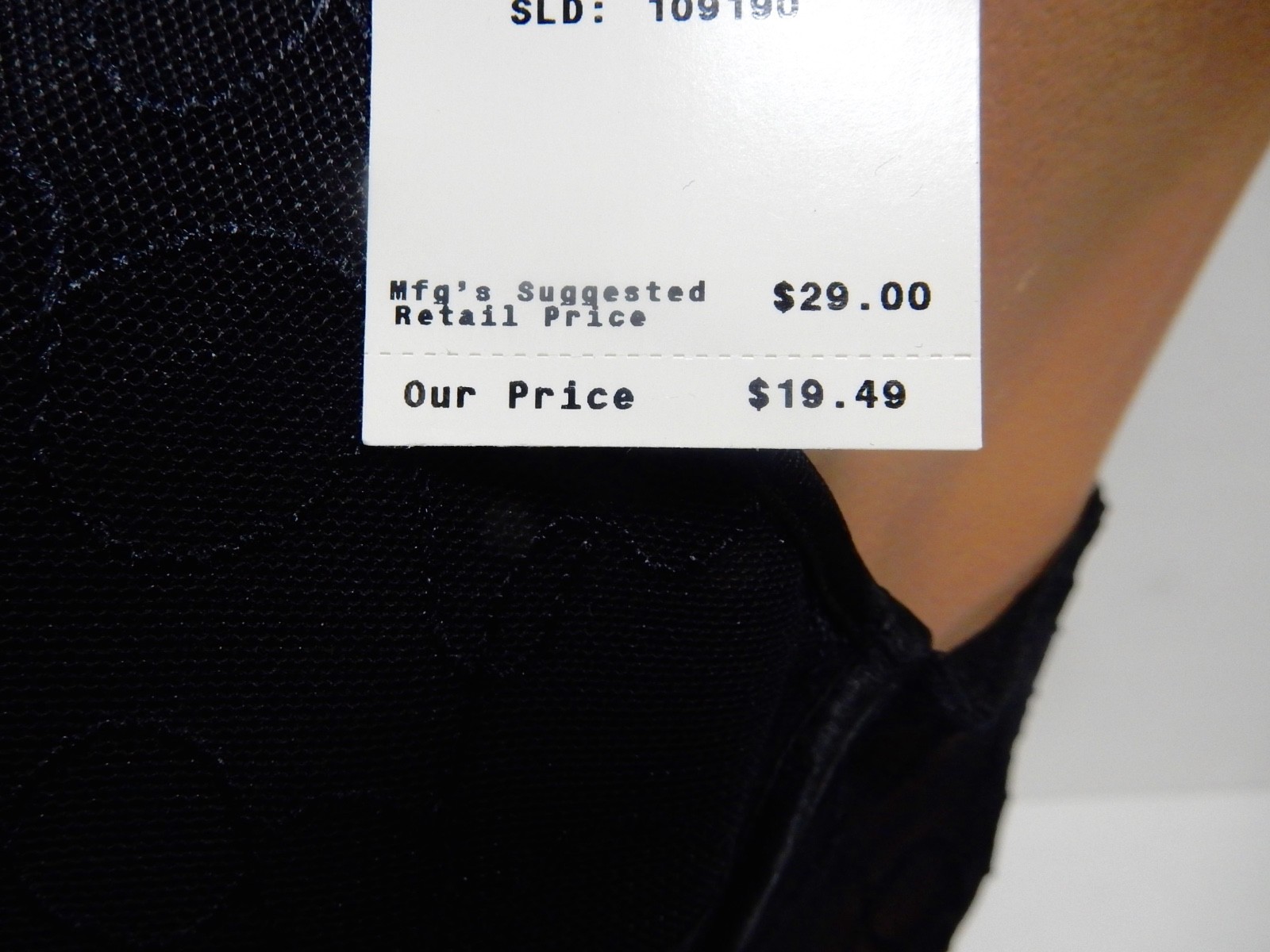 BALI LIGHT EFFECTS BRA BLACK 36-C *BUYER GETS 1 BRA* NEW