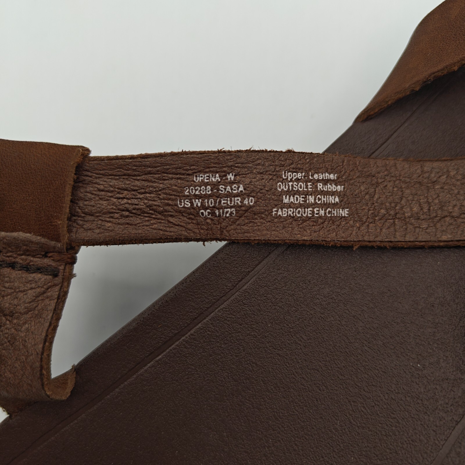OluKai Upena Brown Leather Sandals Quick-Dry Water Resistant Women’ Sz 5/7/10/11