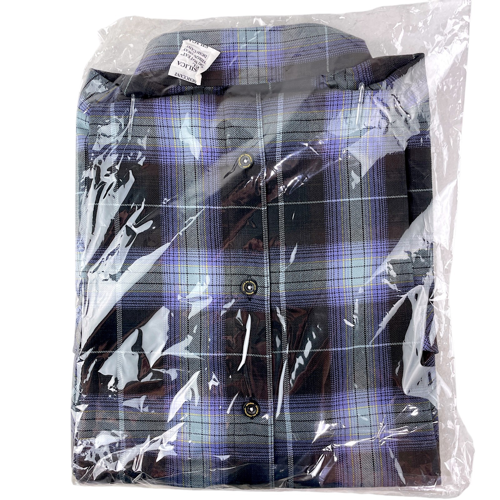 Dixxon Flannel x Anthrax Spreading the Disease Men’s XL Plaid Button Shirt