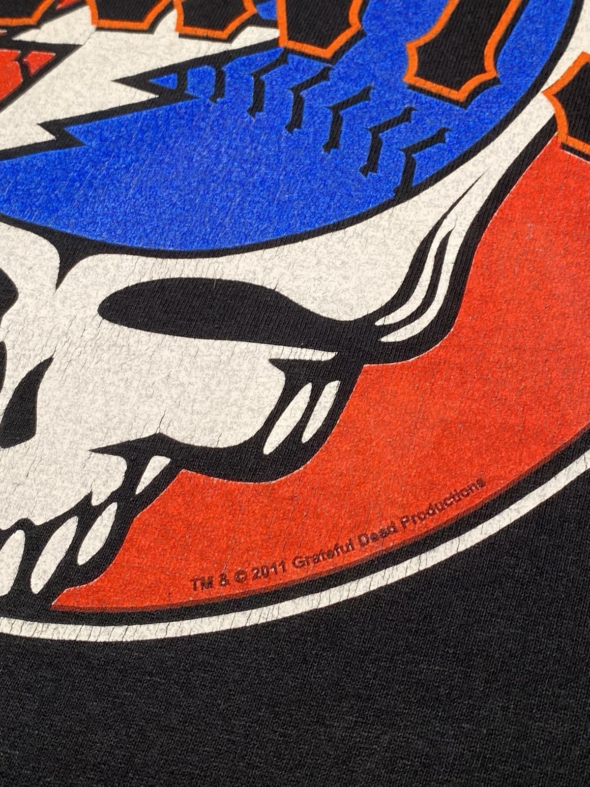Vintage 2011 Grateful Dead Giants Shirt MLB Baseball Sports Band Tee Size XL
