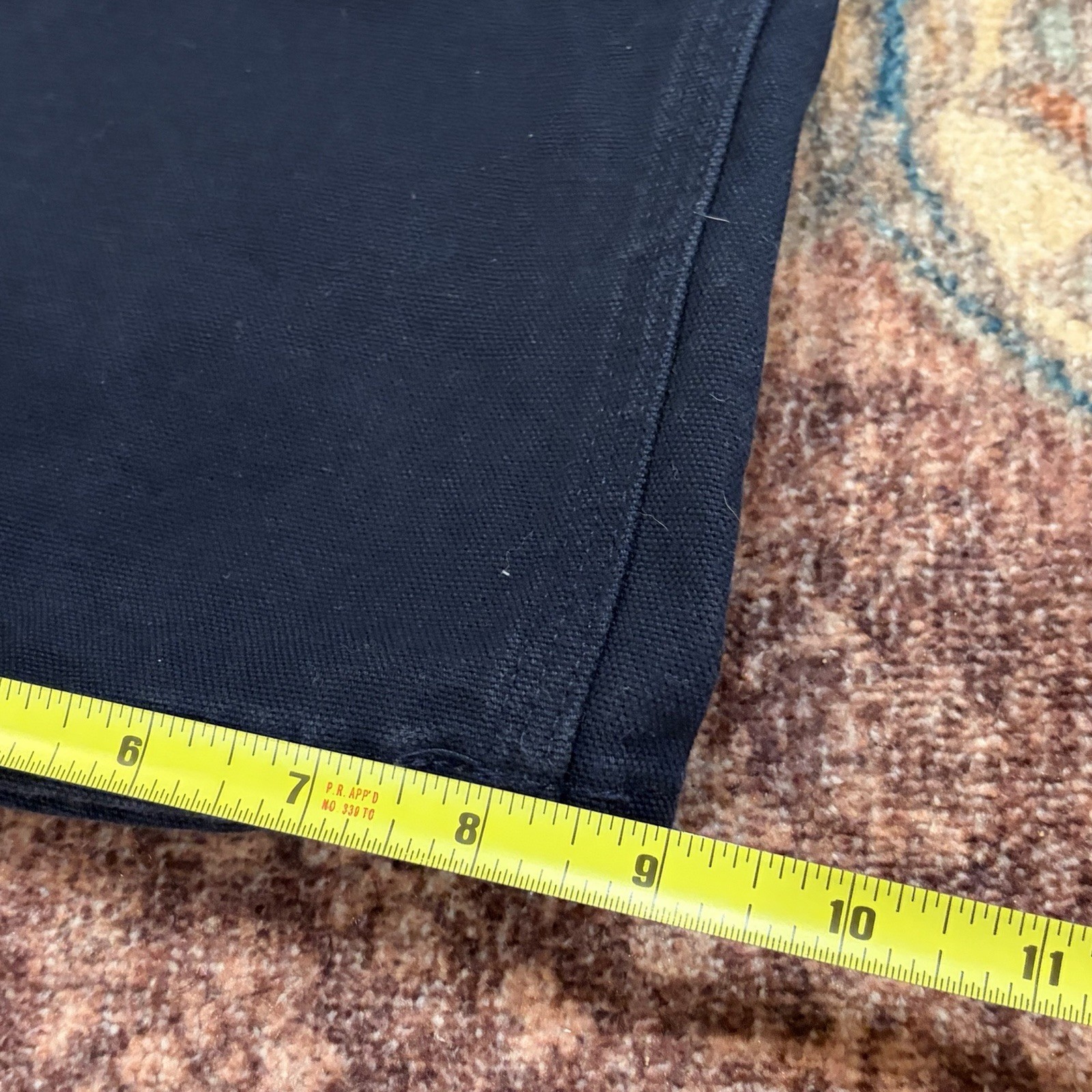 Carhartt B11 MDT Carpenter Work Pants 31×30 Navy Blue Canvas Workwear
