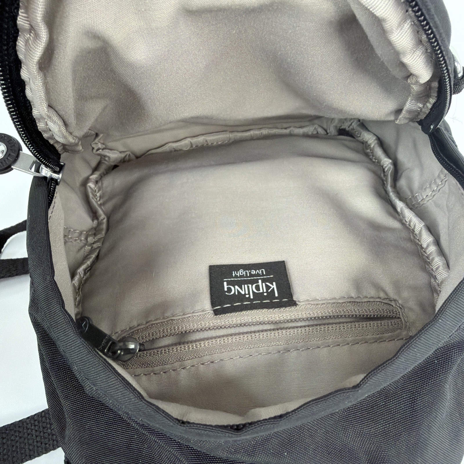 Kipling Mini 9” Backpack Black Work School Play Bag Pack