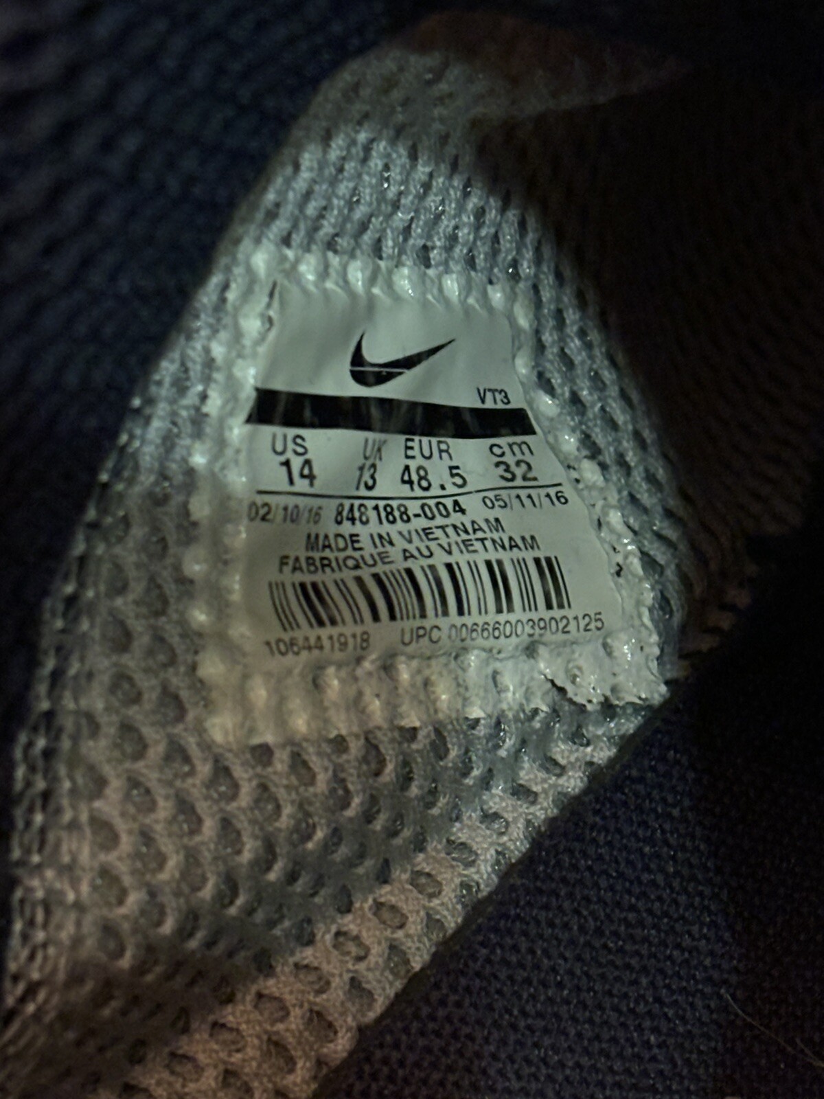 Size 14 – Nike Air Presto GPX Olympic (Defect In Pictures/Needs Cleaning)