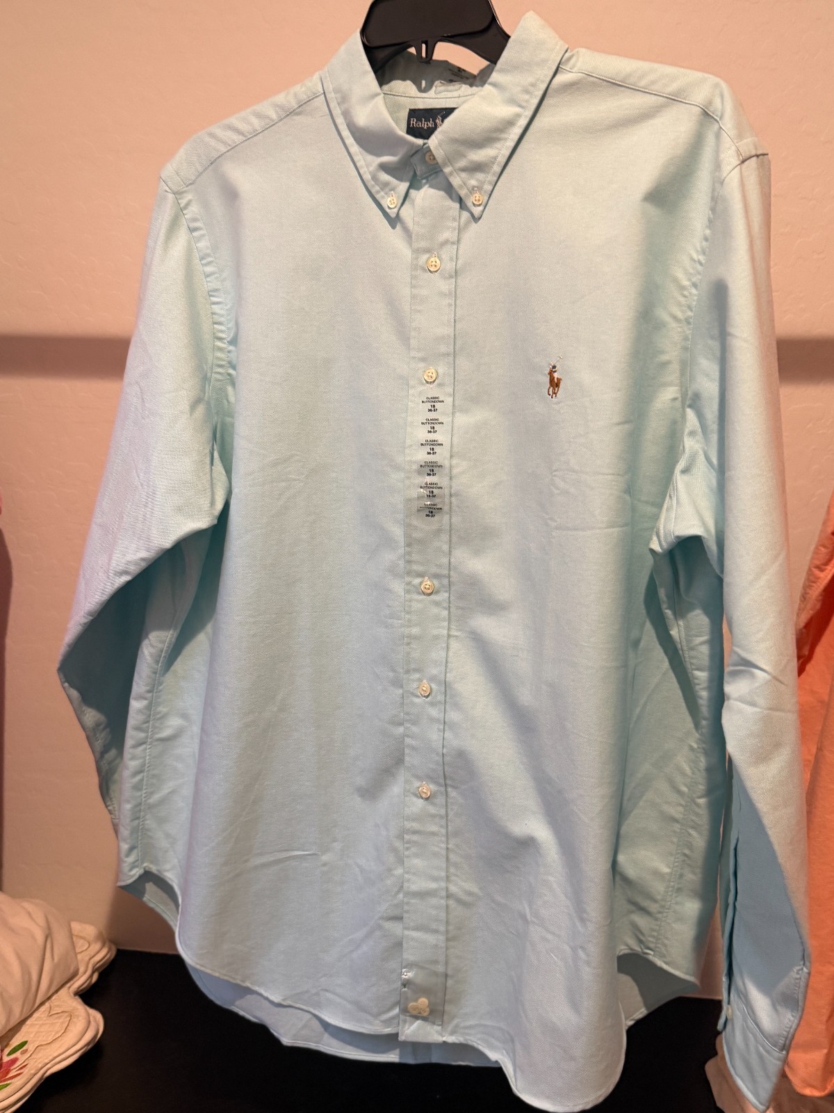 New Ralph Lauren Big and Tall Long Sleeve Button Down Polo Various Sizes