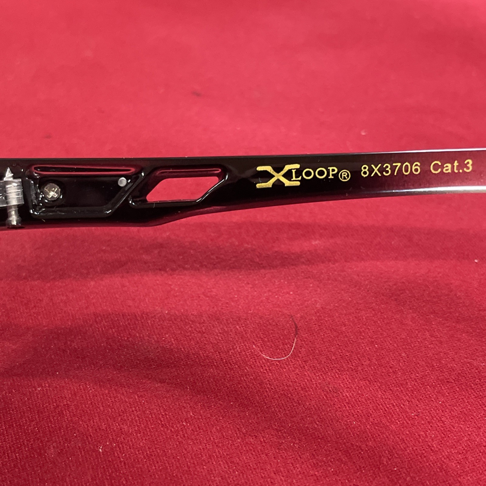 Men’s X Loop Wrap Around Gray Plastic Framed Sport Sunglasses