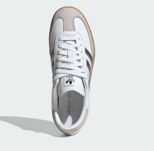 NEW Adidas Samba OG White Silver Metallic Grey JI2725 Size(s) 6w – 10w NO BOX