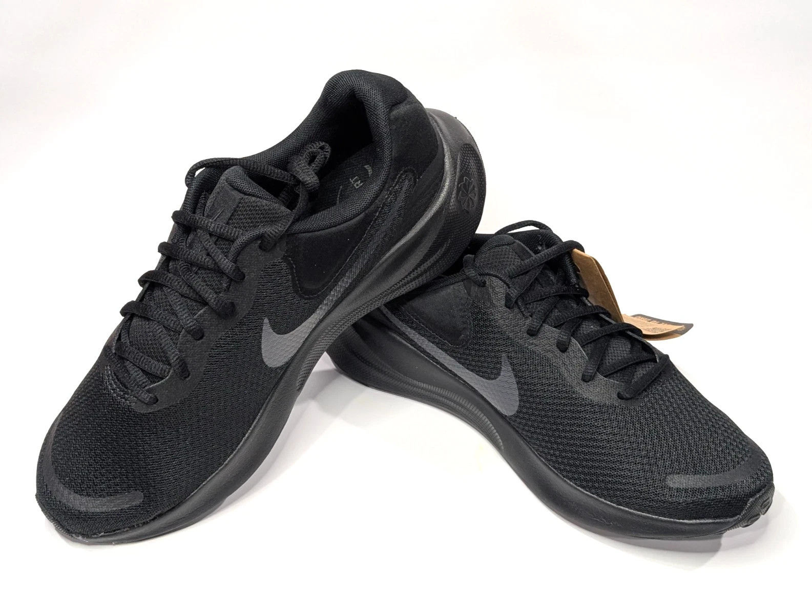 Nike Revolution 7 Black/Off Noir Men’s Running Shoes-Asst Sizes NB EXTRA WIDE 4E