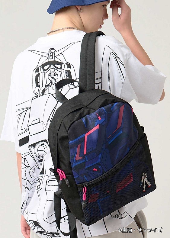 STRICT-G Gundam x graniph Psycho Gundam Backpack Black Unisex Japan NEW