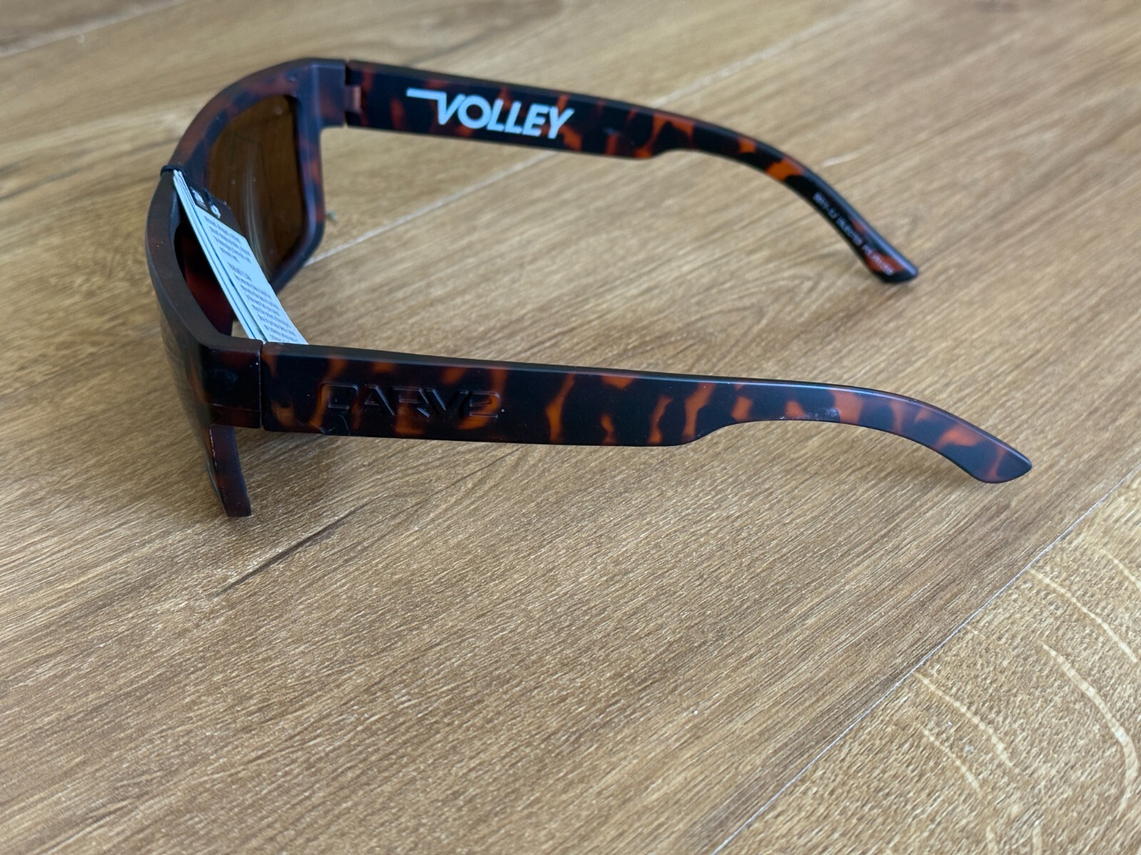 Carve Volley Floatable Hydrophobic Injected Polarized Tortoise Sunglasses NWT