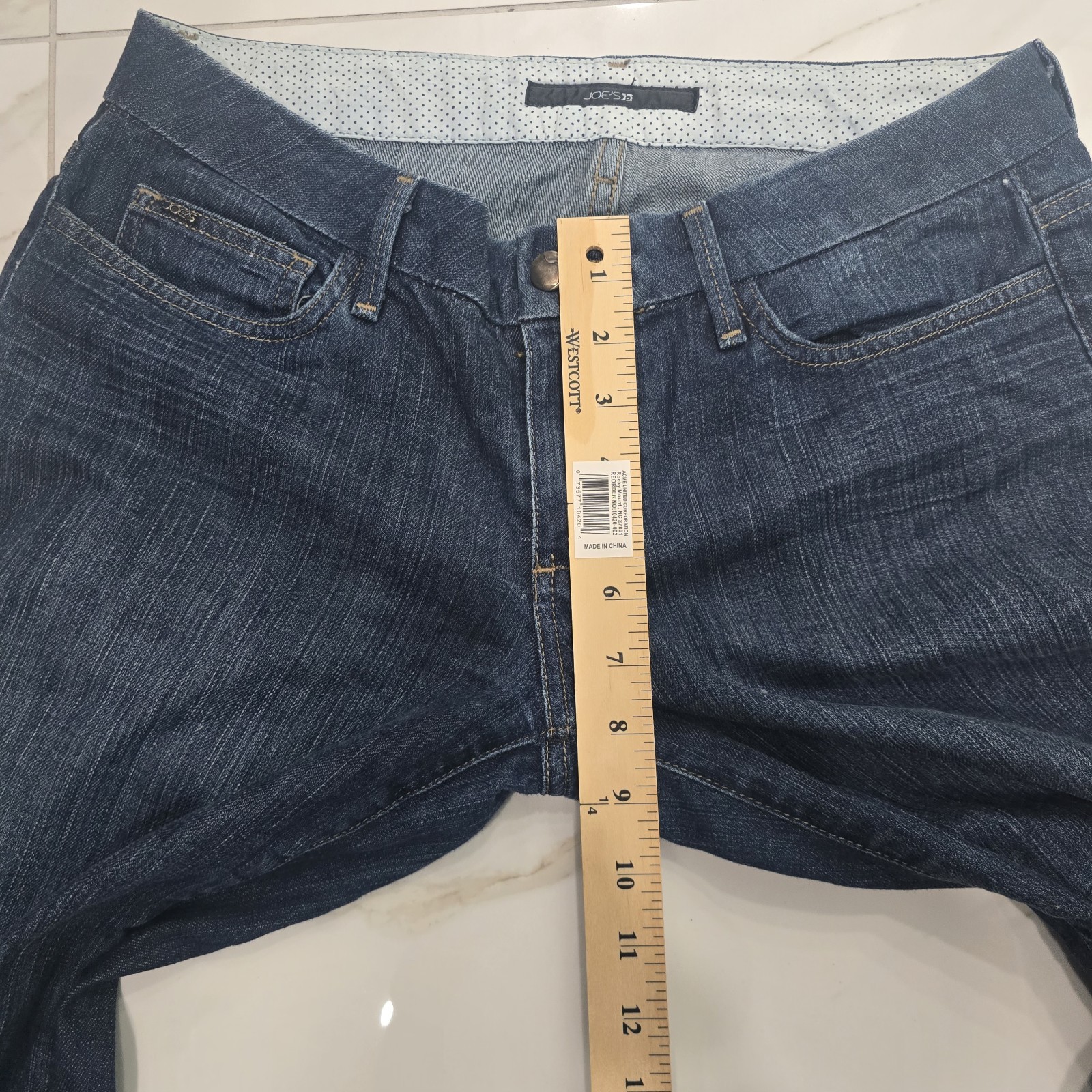 Joe’s Jeans Y2K Low Rise Bootcut Flare Jeans Dark Wash Denim 2000s Girl Vintage