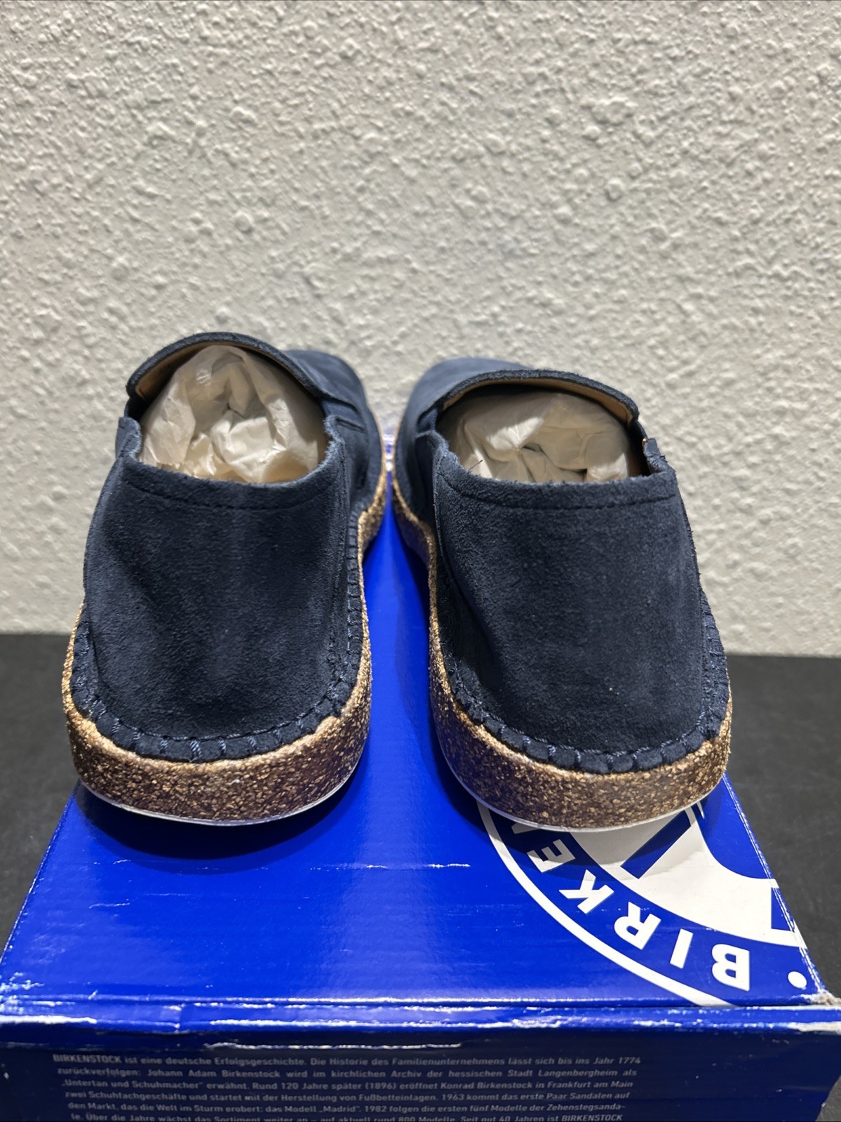 Birkenstock Callan Suede Navy EU 43 US M10 Mens