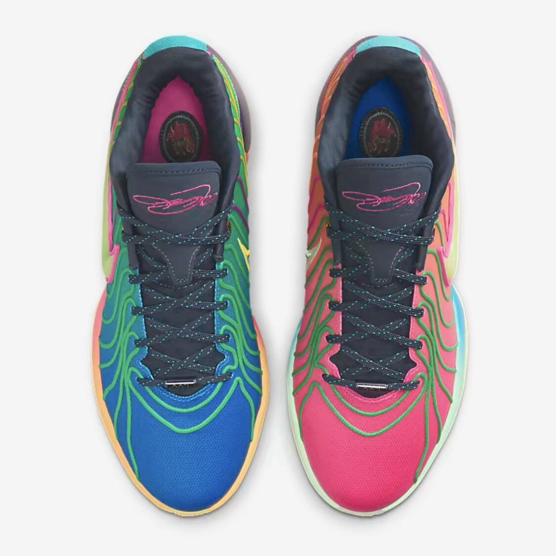 Nike LeBron James XXI 21 Optimism Multicolor Sneakers HF5353-400 Men’s Size 10