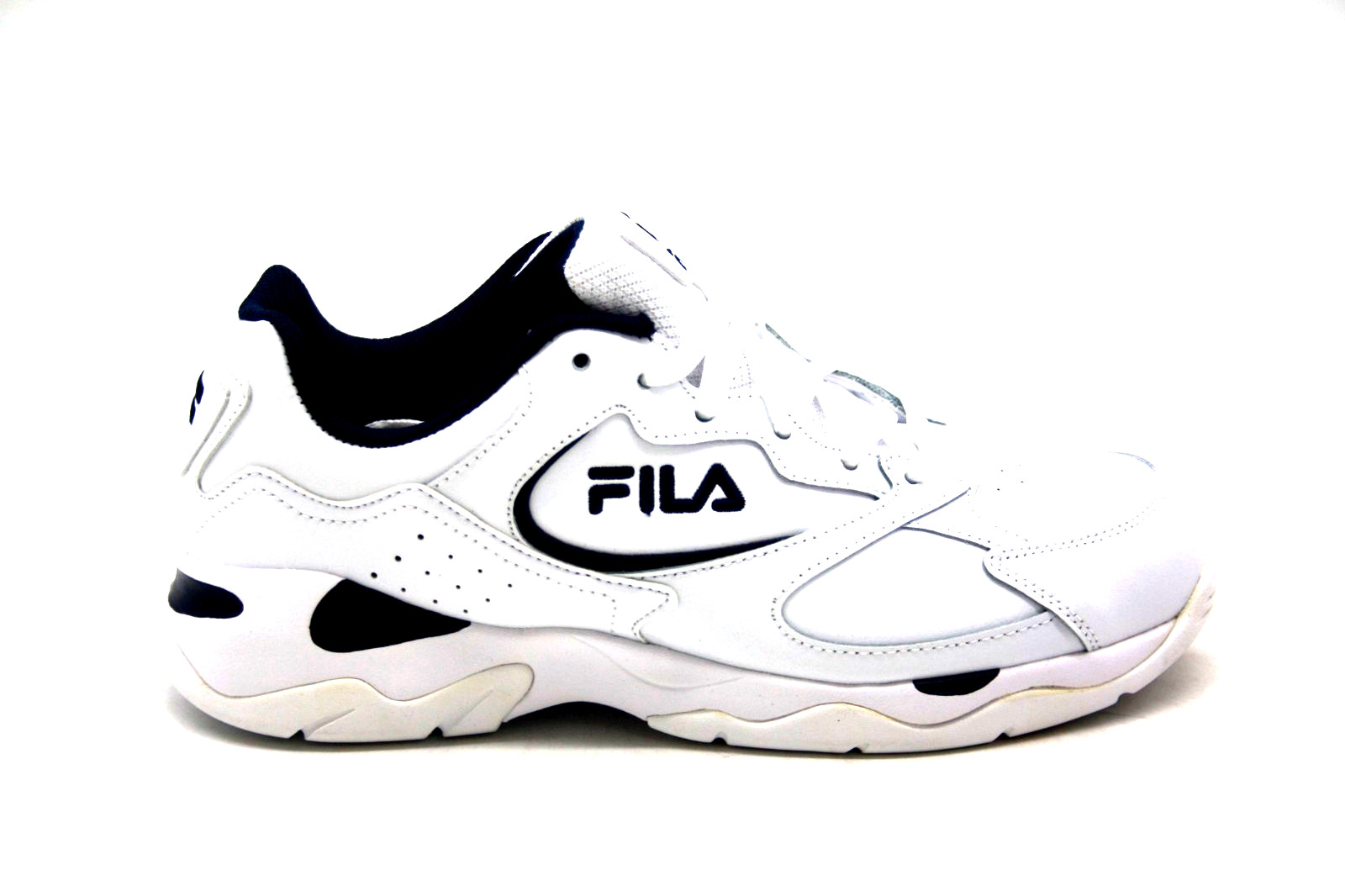 FILA Men’s Tri Runner Cross Training Shoes 1CM00882-125 WHITE/NAVY