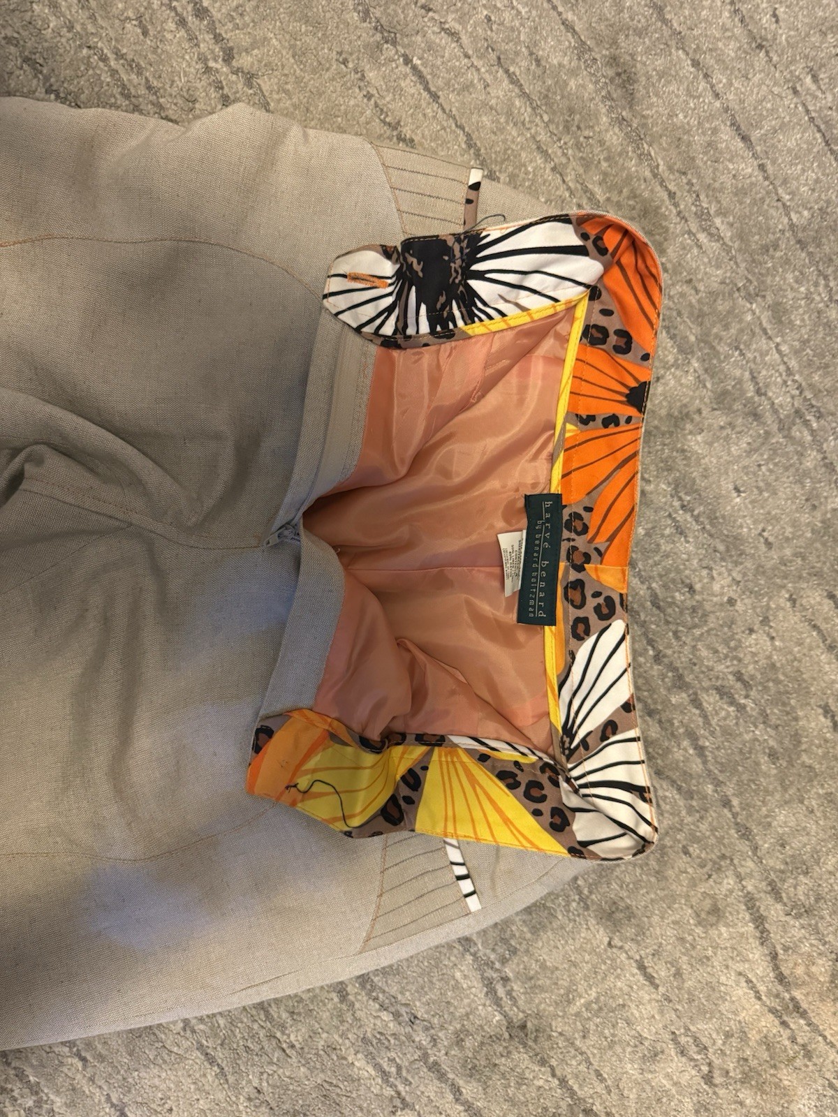 Harve Bernard by Bernard Holtzman Tan Suit Size 4 Pant Size 6 Jacket and Pants