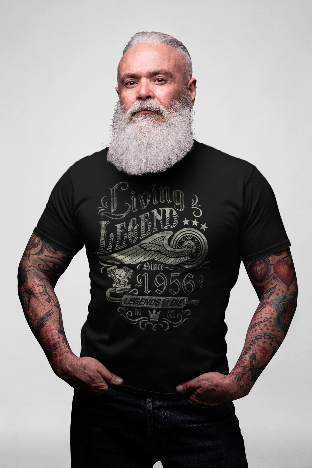 70th Birthday Gift Shirt For Men – Living Legend 1956