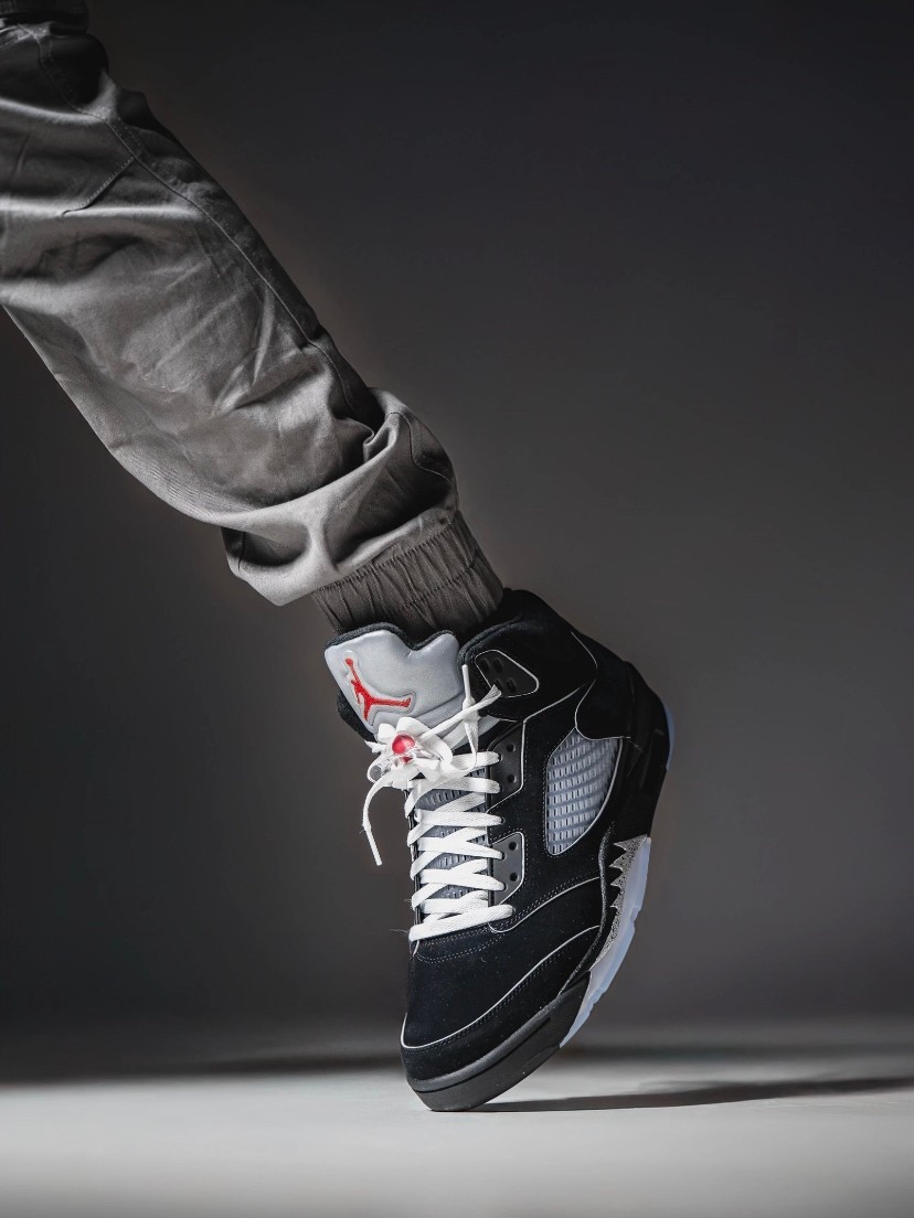 Air Jordan 5 Retro OG Black Metallic Reimagined Men’s High Top Basketball Shoes