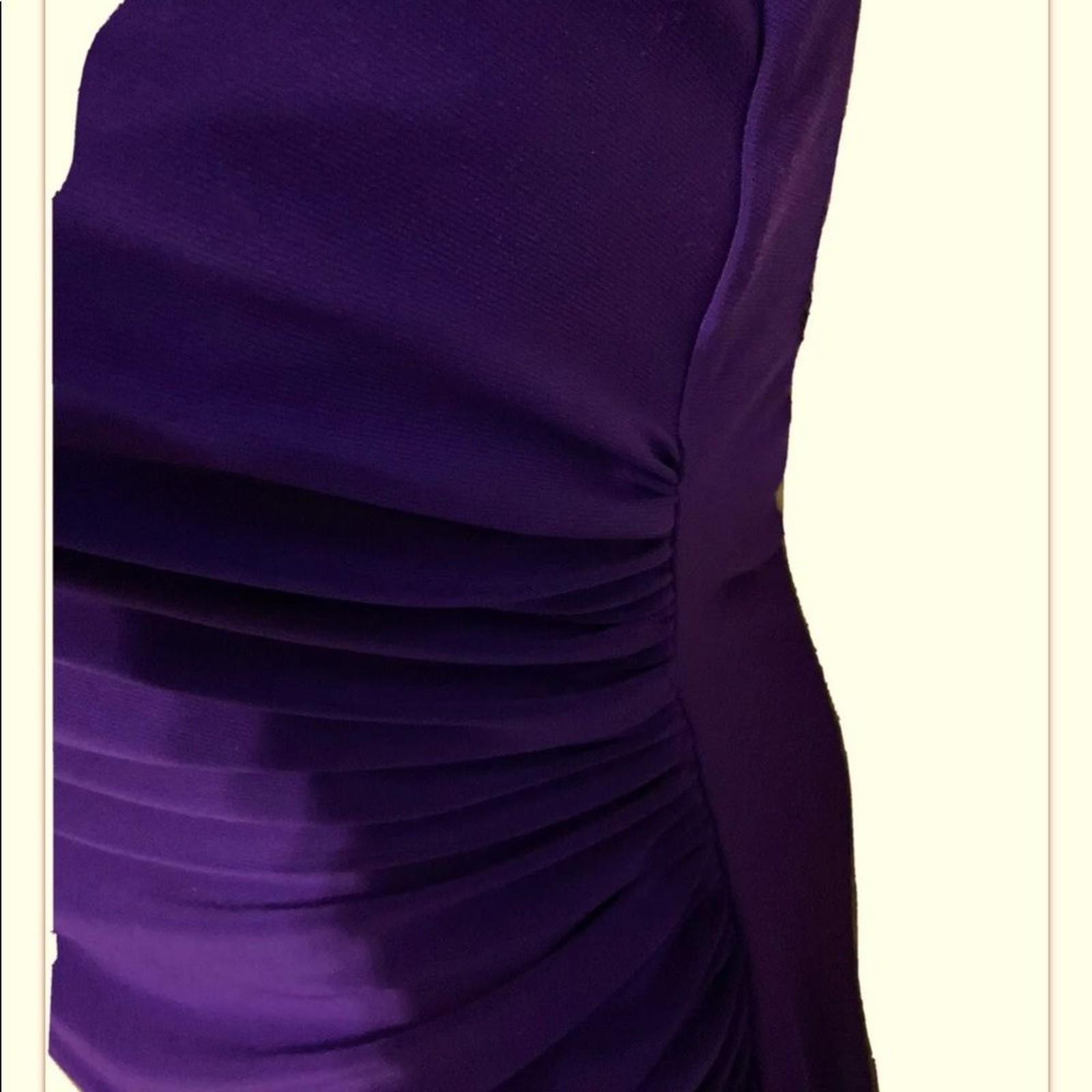 PURPLE FORM FITTING DRESS 12