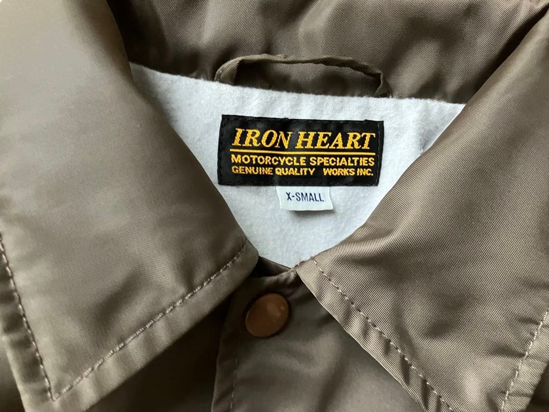Iron Heart High Density Nylon Coach Jacket Windbreaker XS
