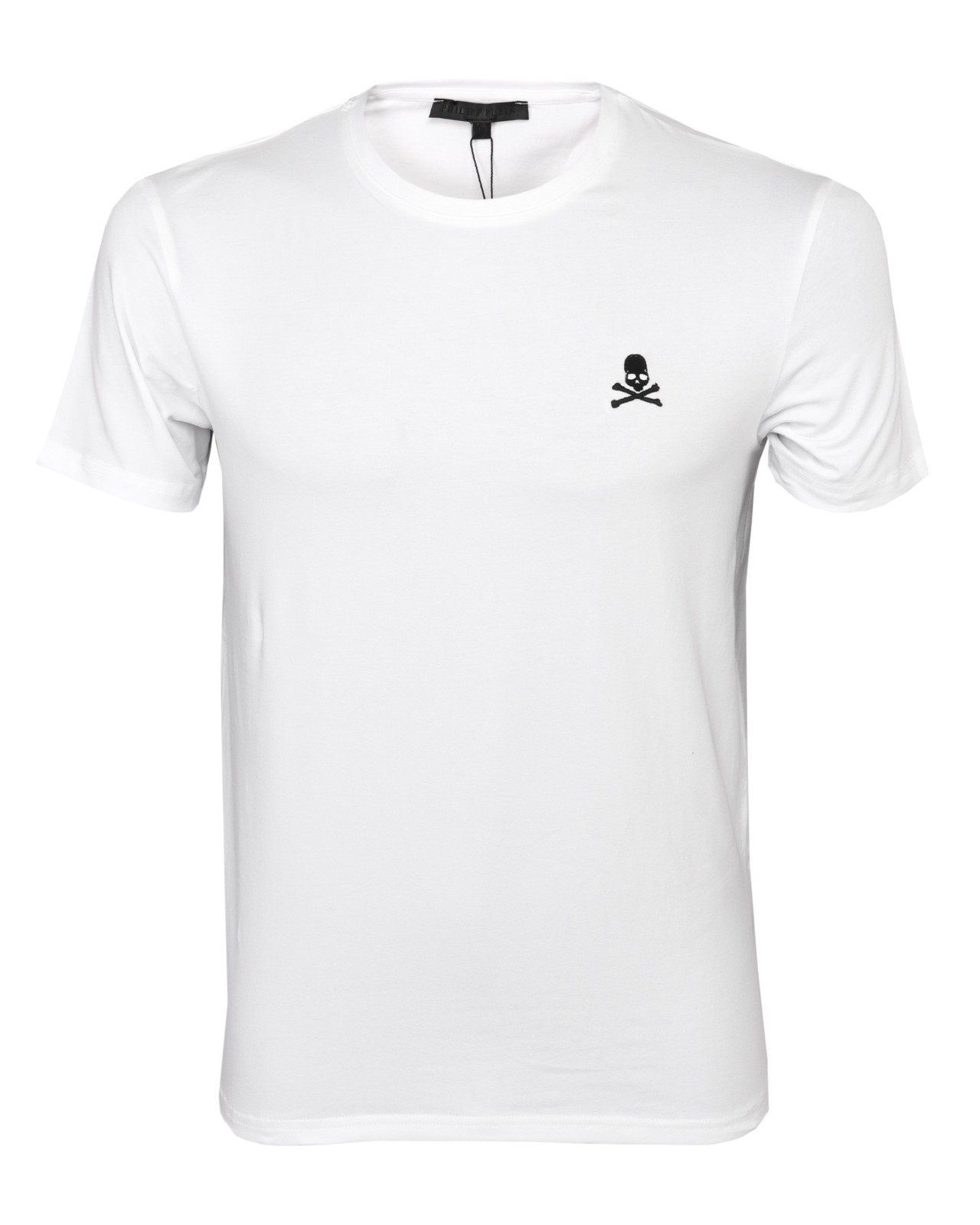 NWT PHILIPP PLEIN T-SHIRT skull white underwear short sleeve luxury S