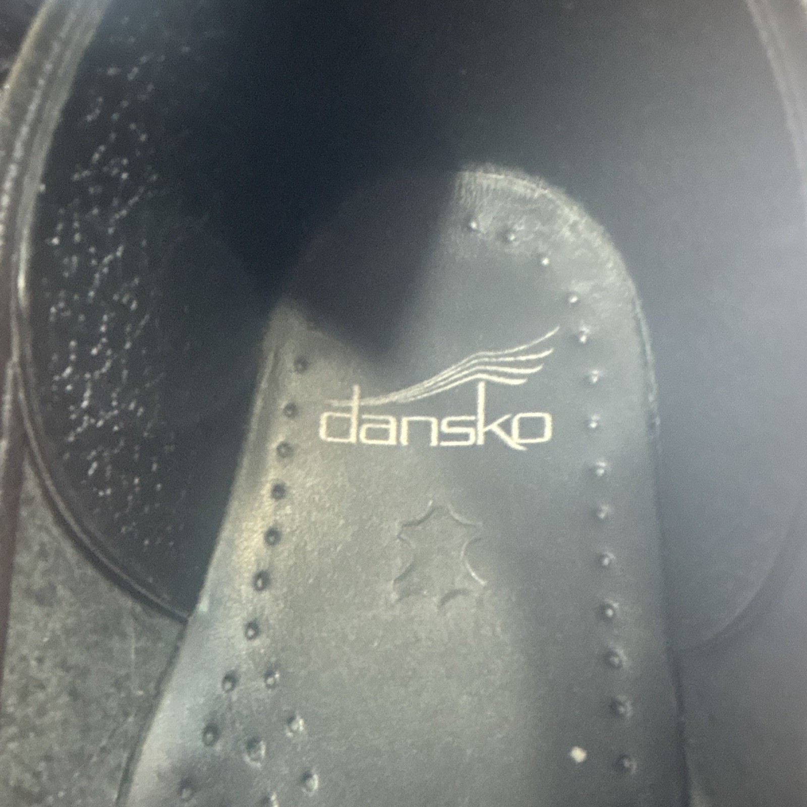 Dansko Professional Black Patent Leather Slip-On Comfort Clogs Women EU 40 US 10