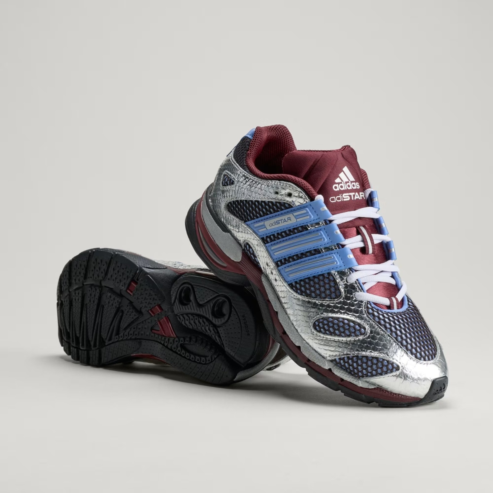 adidas Originals ADISTAR MLD KJ4896 Aurora Coffee Silver Metallic Blue Fusion