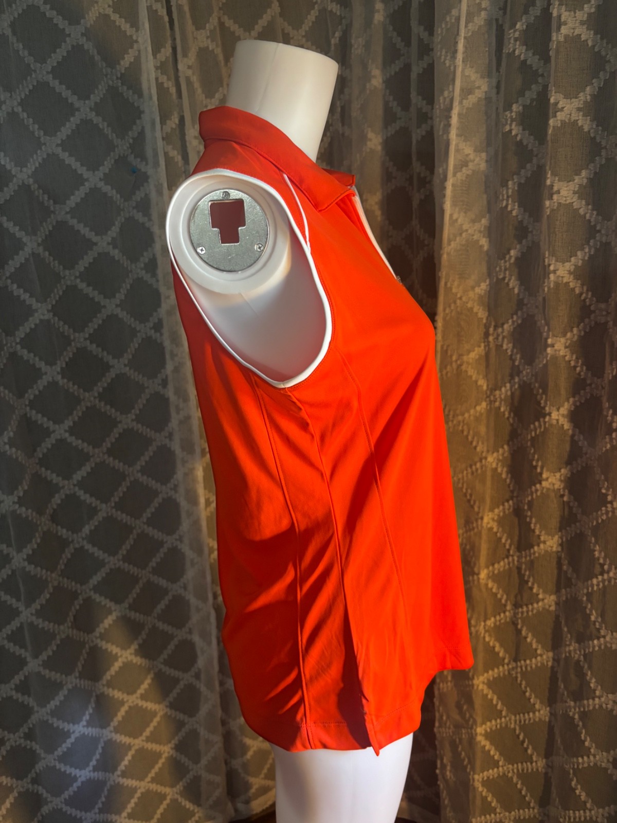 Womens Slazenger Orange Athletic Top M.