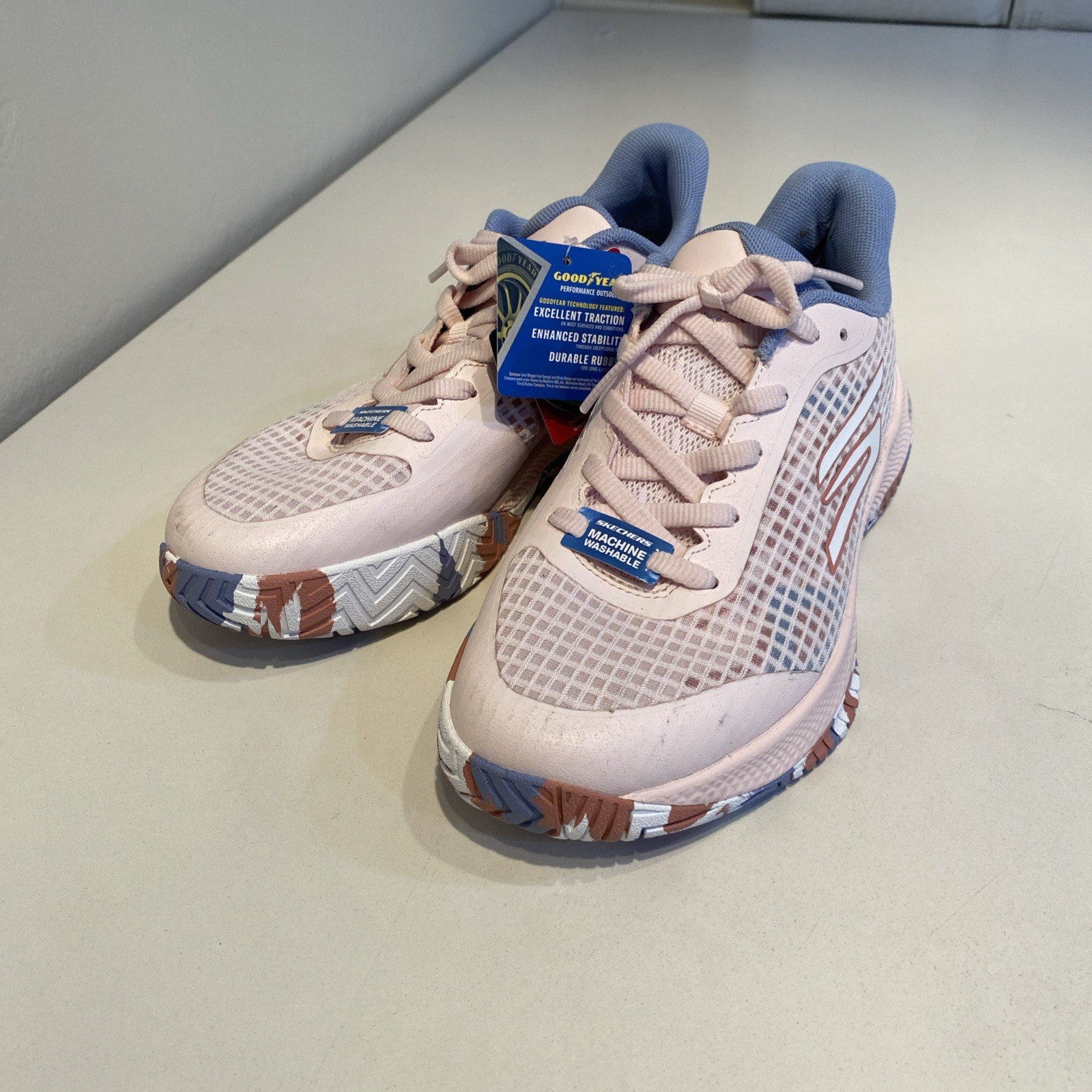 Skechers Women’s Viper Court Pro Sneakers Pink Size 7