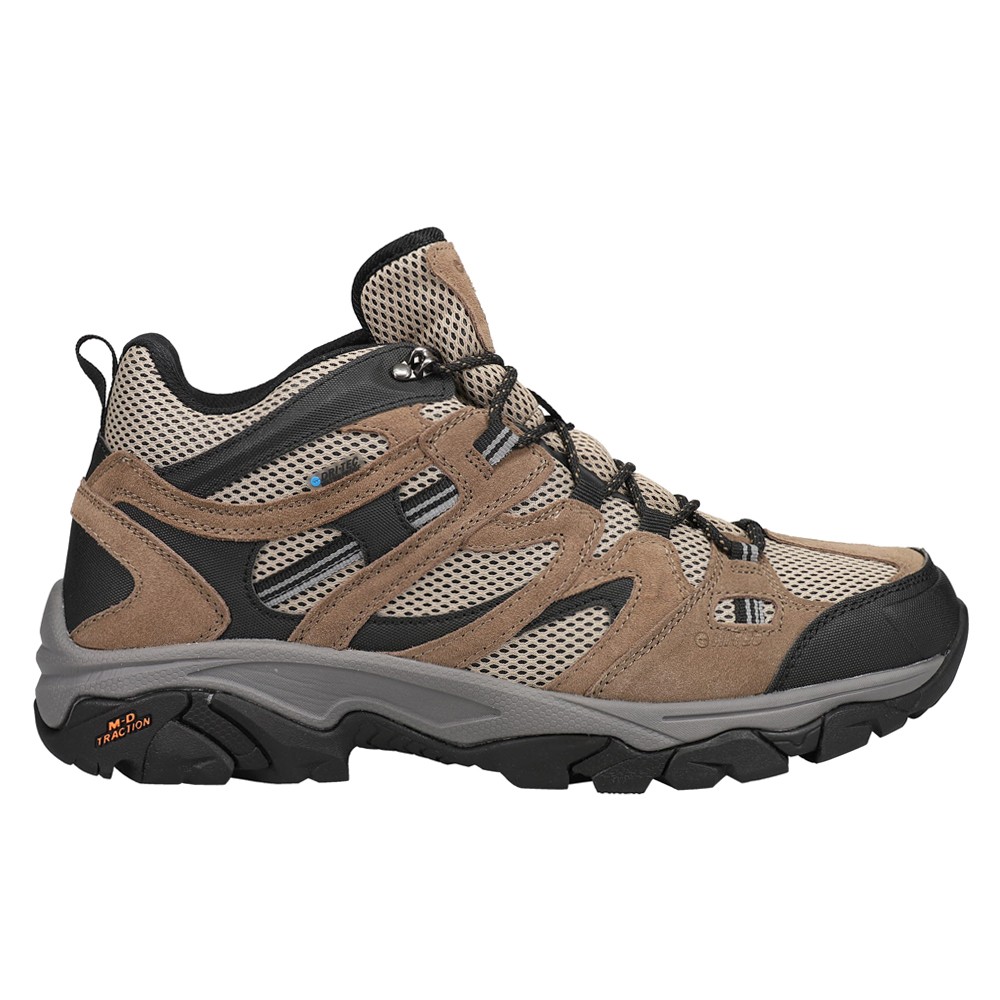 Hi-Tec Ht Ravus Mid Wp Lace Up Hiking Mens Brown Casual Boots CH80007M-T