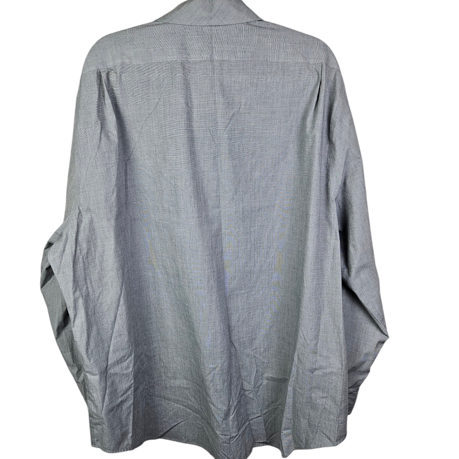 [g] George Classic Fit Button-Up Shirt Men’s Size 3XL Long Sleeve Oxford Gray