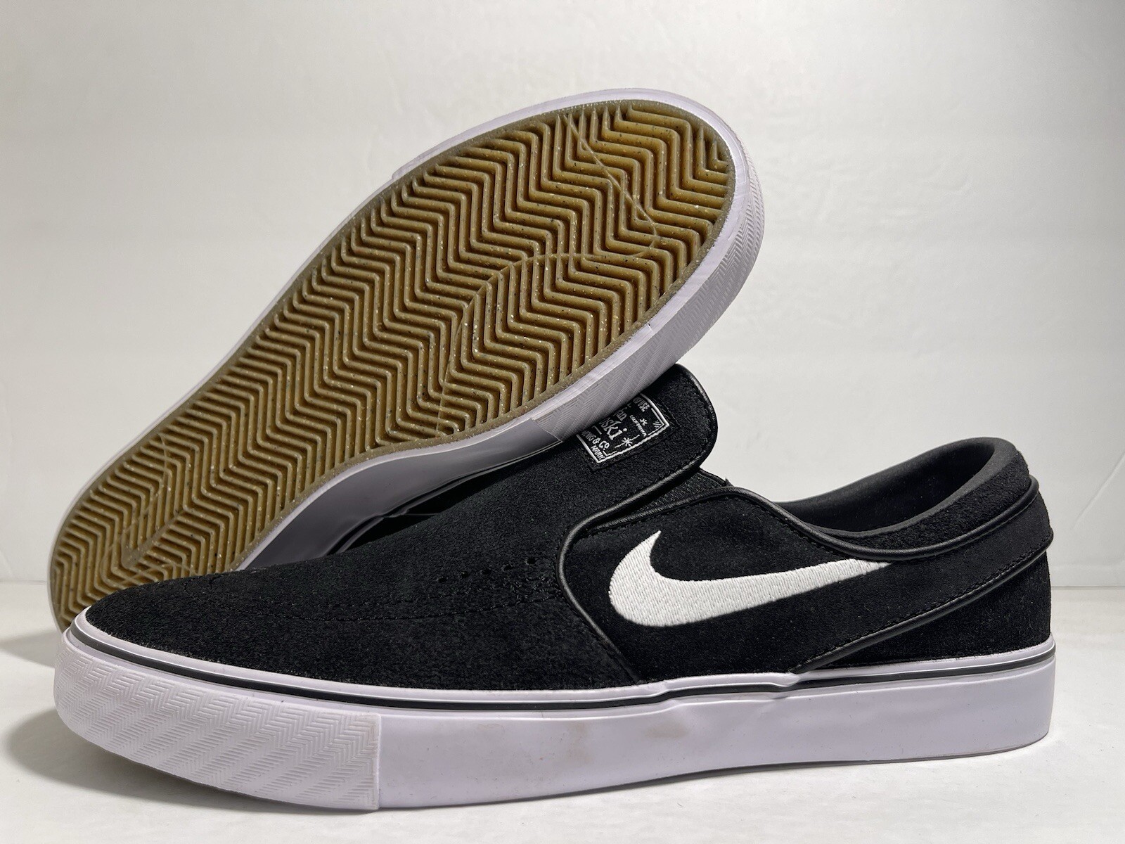 Nike SB Zoom Janoski+ Slip ‘Black White’ FN5893-001 Men’s Size 9 Shoes