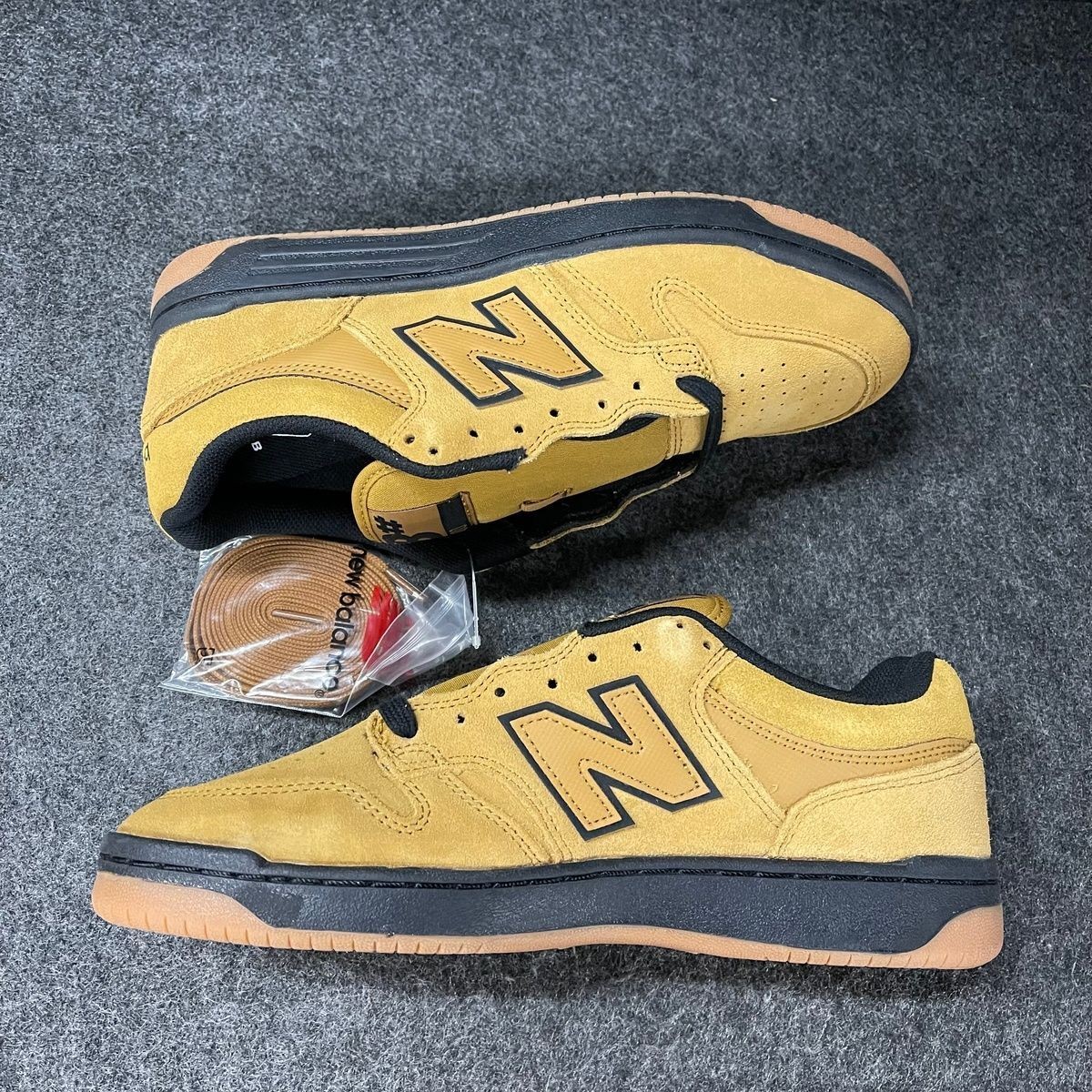 NEW BALANCE NB Numeric 480 Skate Shoe Men’s Size US 9.5 D Brown/Black