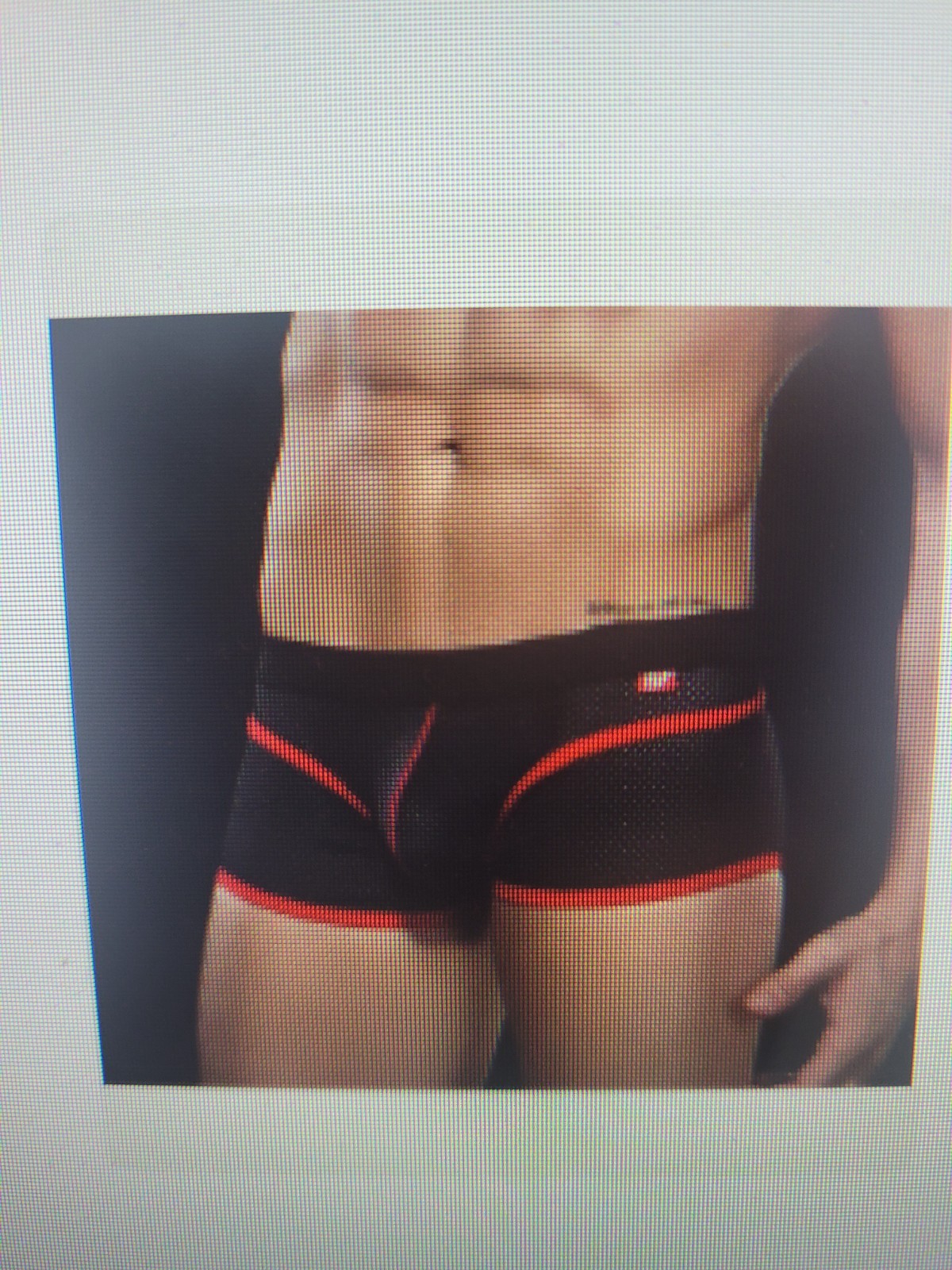 Mens Boxer Trunks Ice Silk Mesh Breathable Underpants Underwear – Medium Black