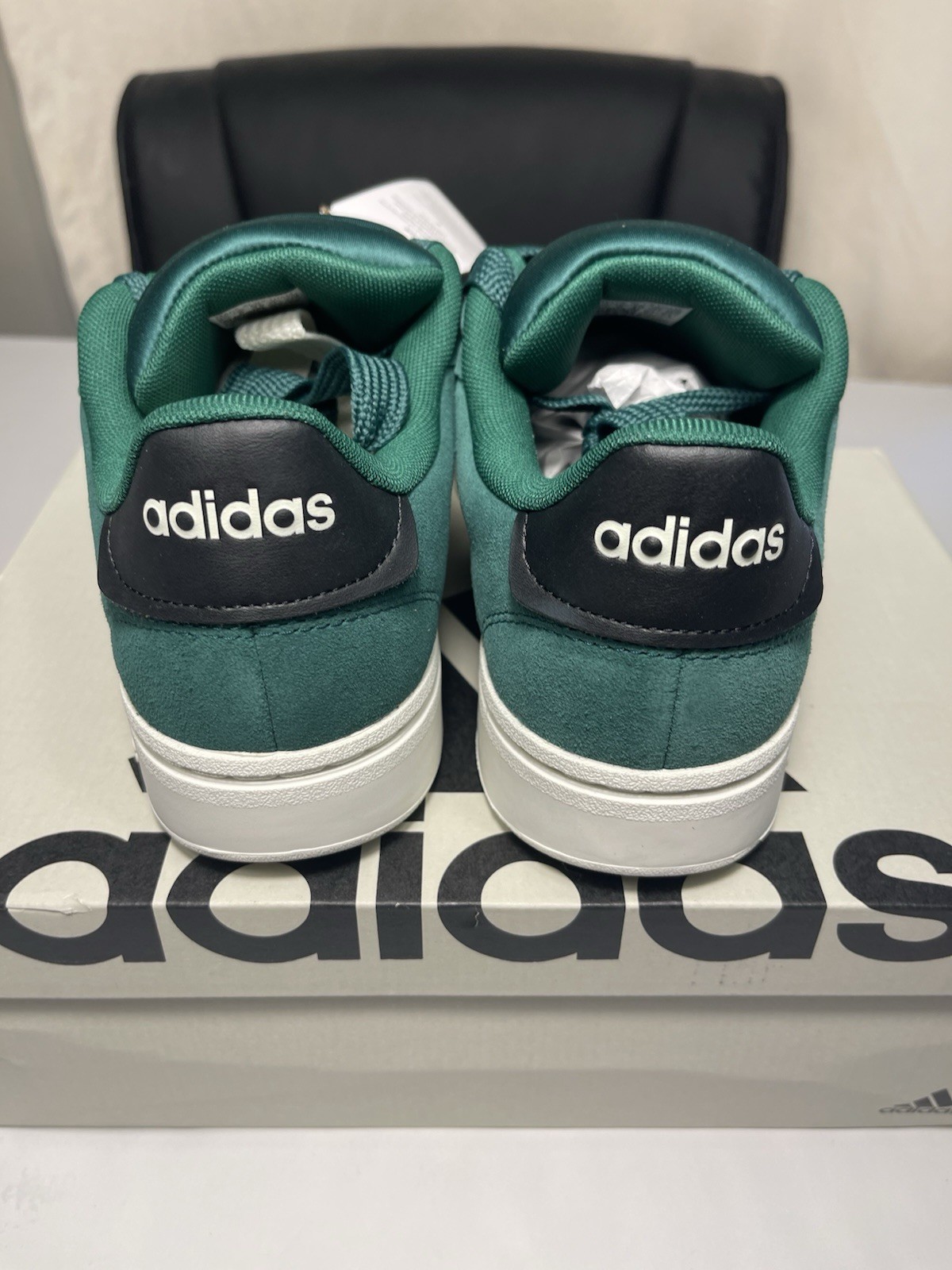 Adidas Men’s Grand Court Alpha 00’s Skateboarding Sneakers Shoes Green/black 7.5