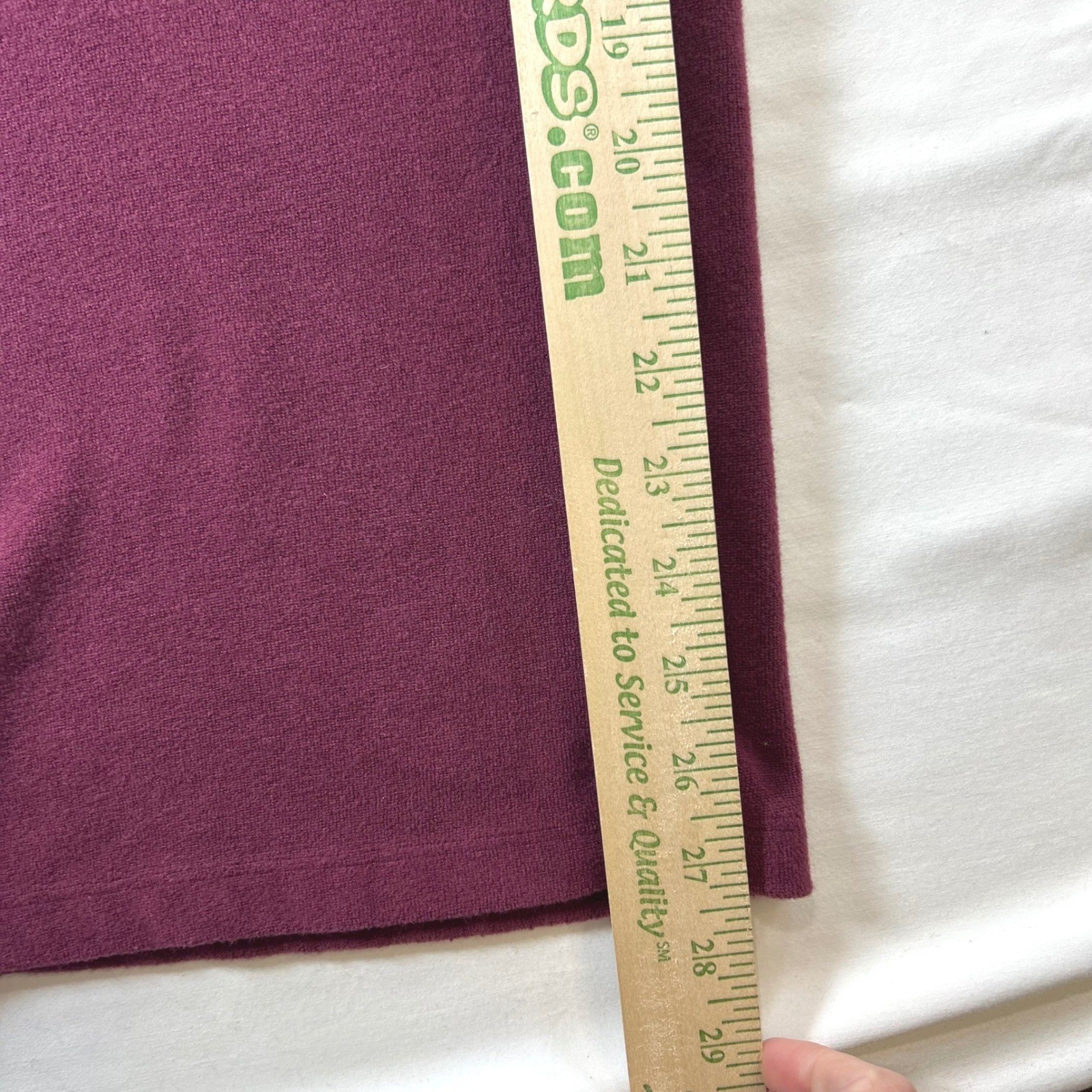 Softies Cozy Minimalist Lounge Set Large Wide Leg V-Neck Two Piece Burgundy