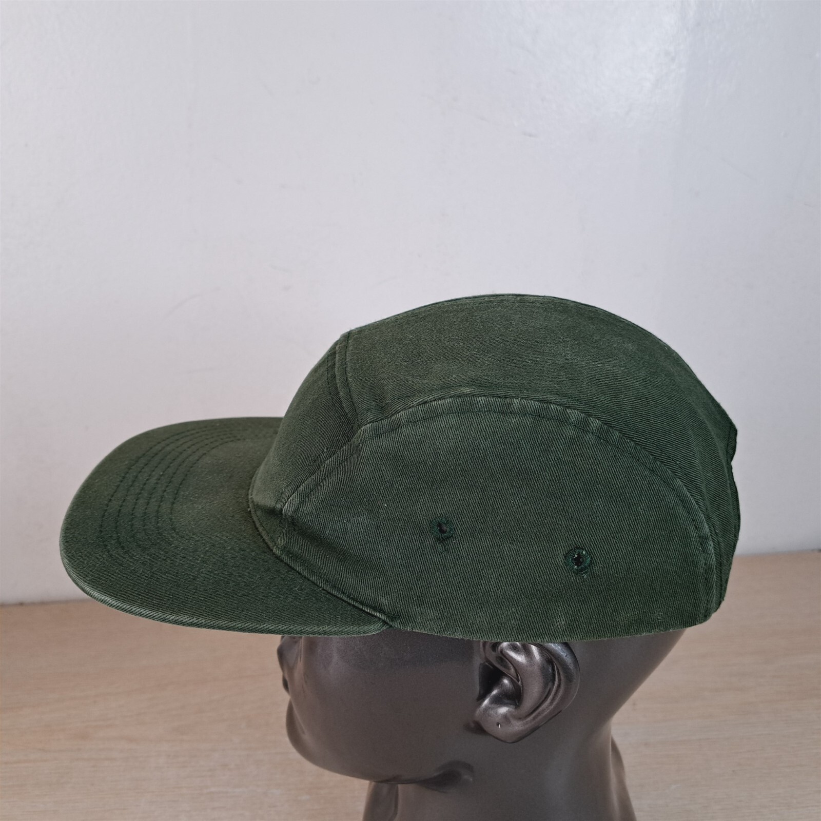 ICON BLANK/NO LOGO WOMENS 5 PANEL ADJUSTABLE STRAPBACK BASEBALL HAT/CAP, GREEN