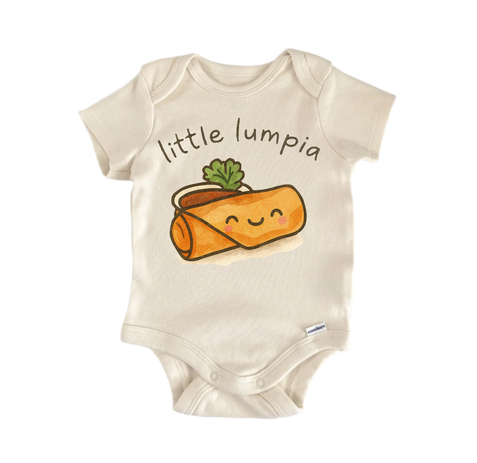 Filipino Little Lumpia Newborn Baby Onesie® Bodysuit