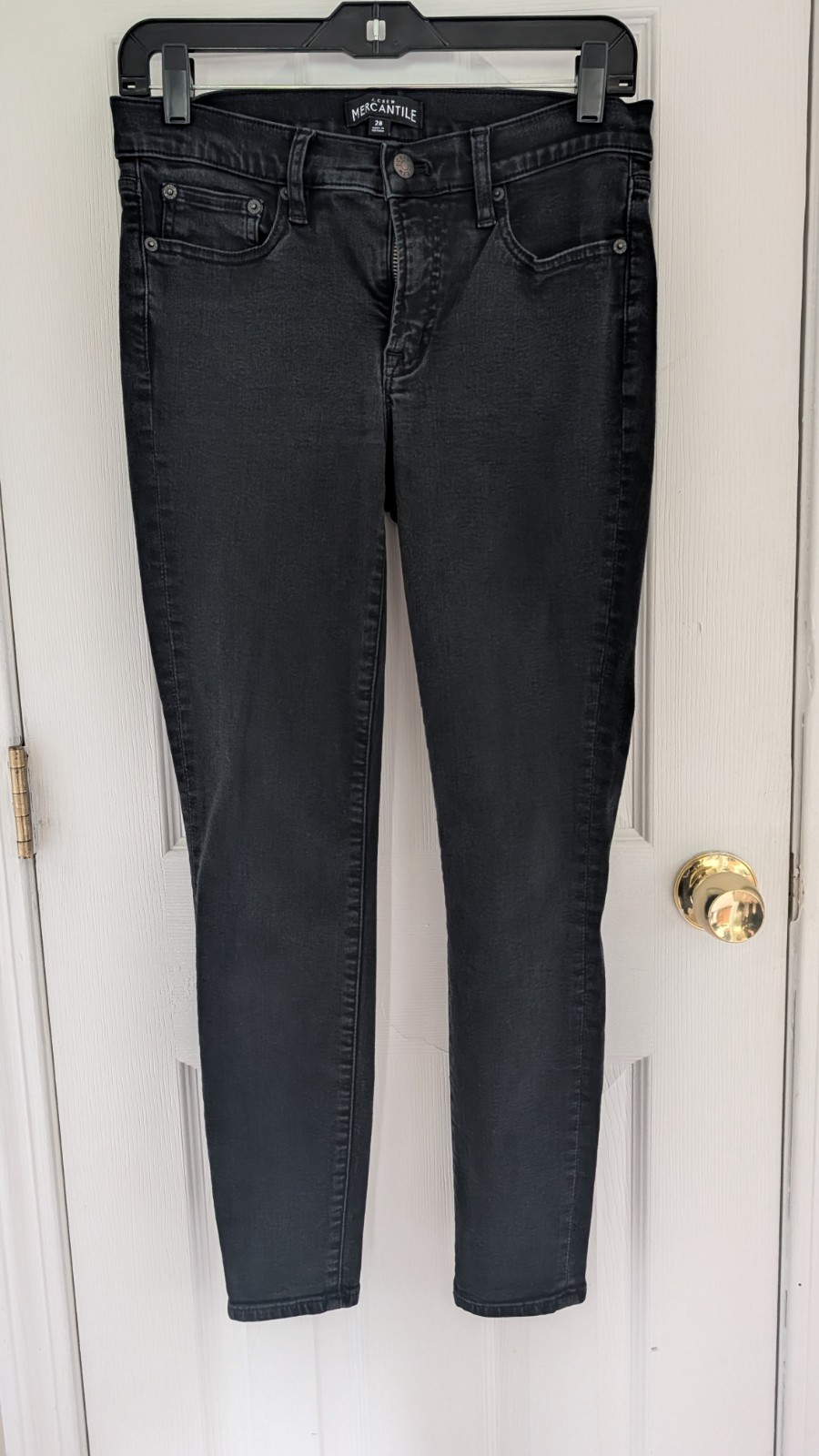 J. Crew Mercantile Women’s Size 28 Black Jeans! Skinny Fit