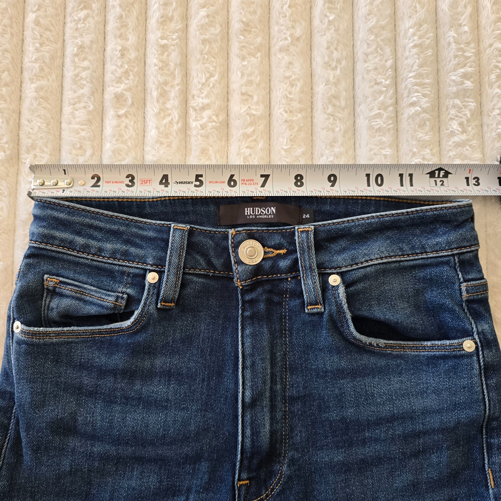 Hudson Holly Flare Jeans Womens 24 x 33 High Rise