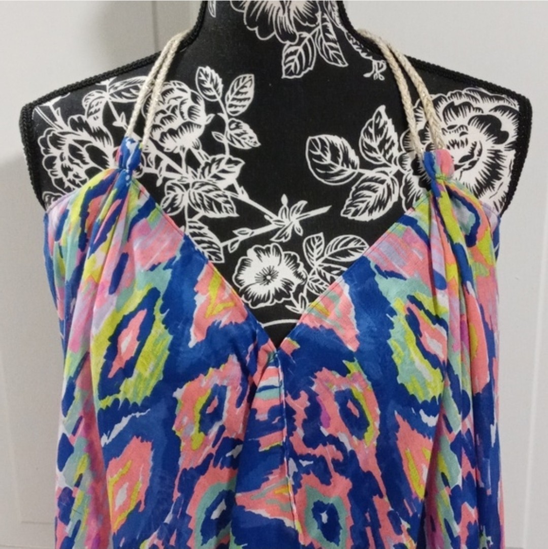 🦄ONE SIZE VERY HTF Lilly Pulitzer🦄 – Gypsy Jungle Beach Cover-Up Dress