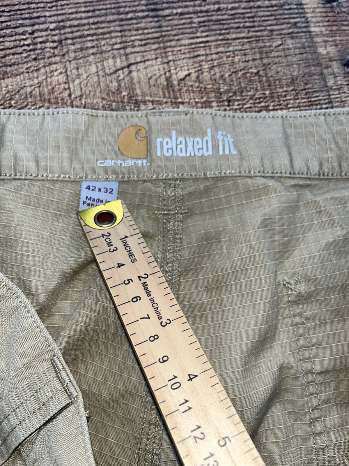 Men’s Carhartt Force® Relaxed Fit Ripstop Cargo Work Pant (2191)
