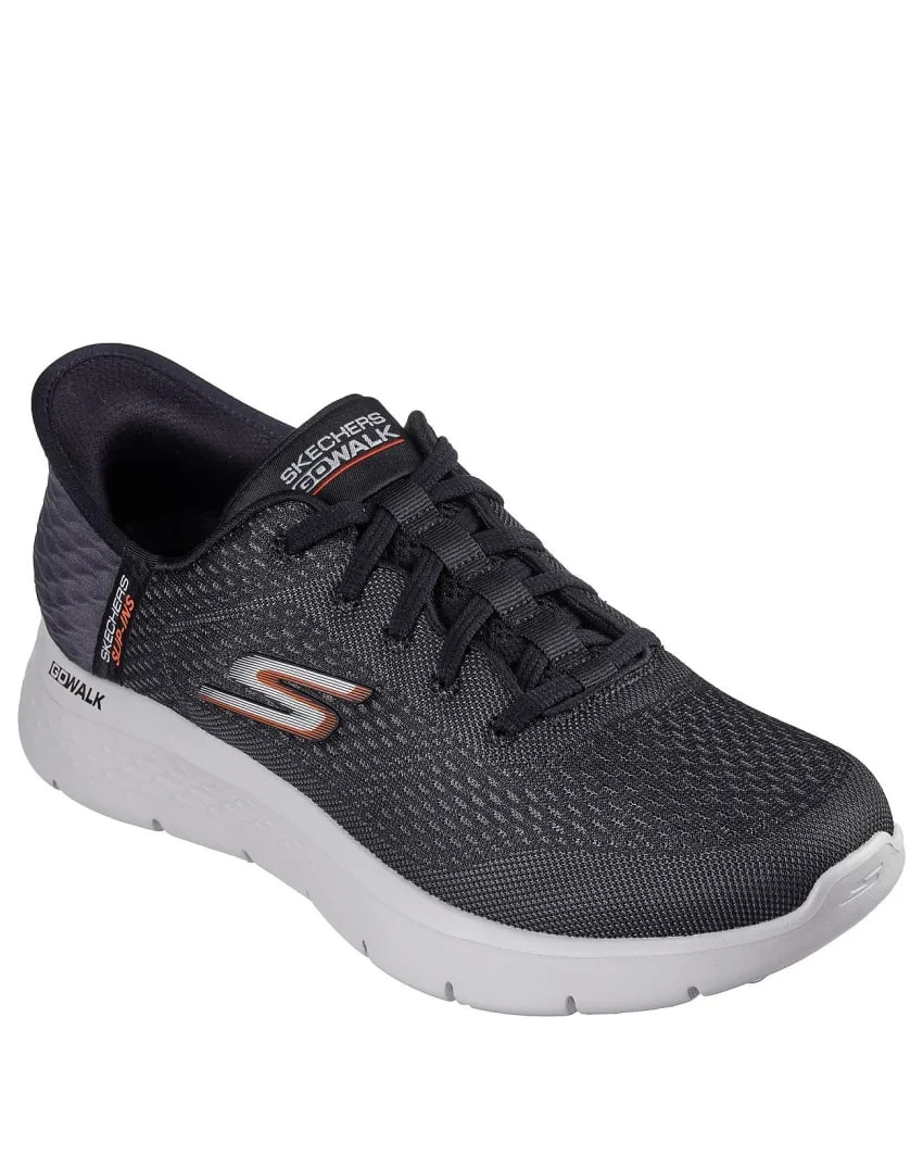 Skechers Shoes Men Black Extra Wide Slip ins Comfort Go Walk Memory Foam 216505