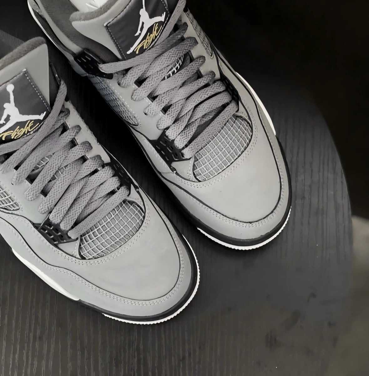 Jordan 4 “Cool Grey” Men’s Retro Basketball Shoes Mid Top Us Size 7-12