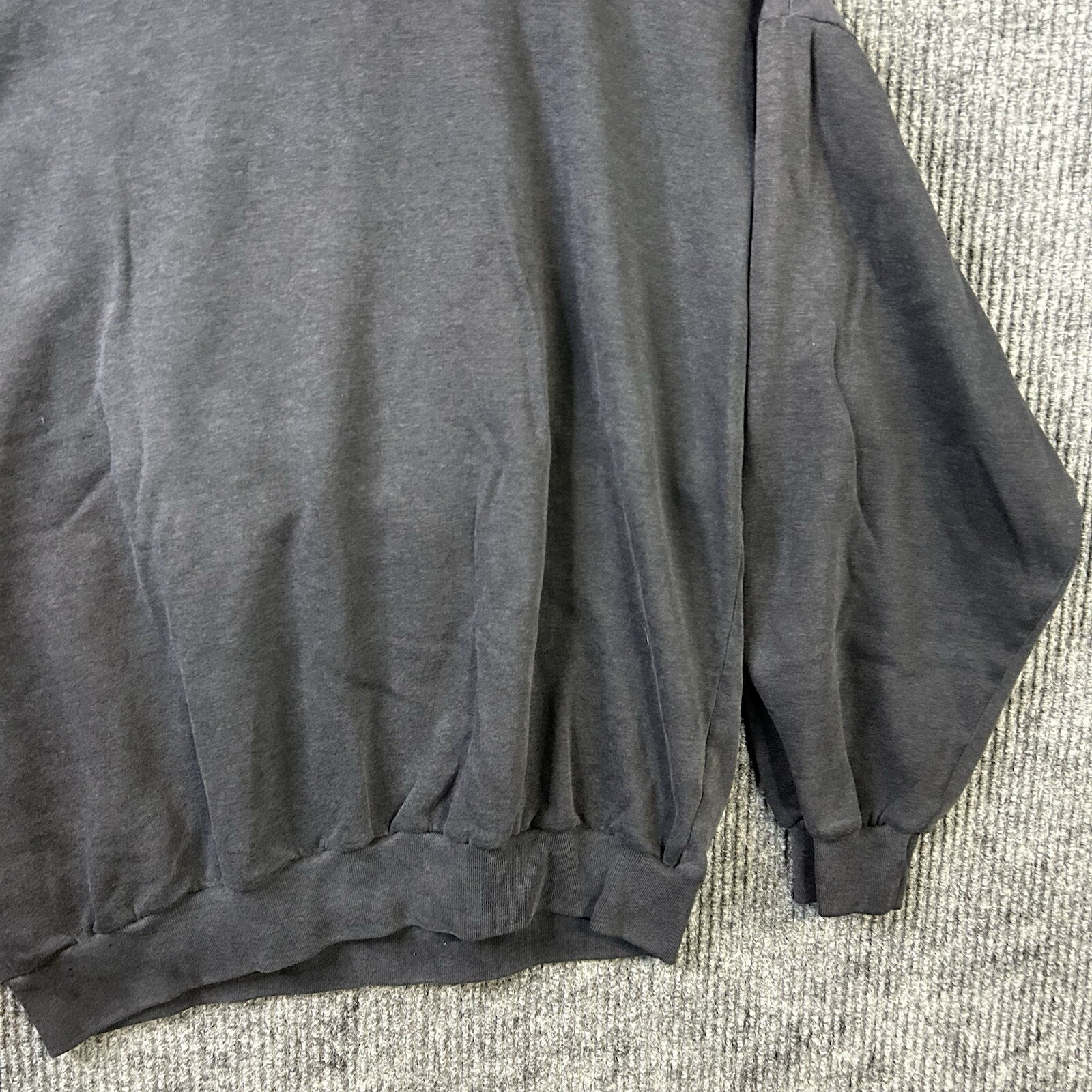 Vintage Holland Sweatshirt Adult Large Embroidered Black