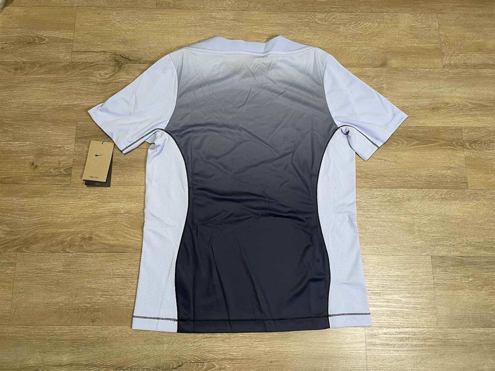 NWT Nike Strike+ Dri-FIT Mens M Short Sleeve Soccer Shirt Jersey HV1828-425 Blue