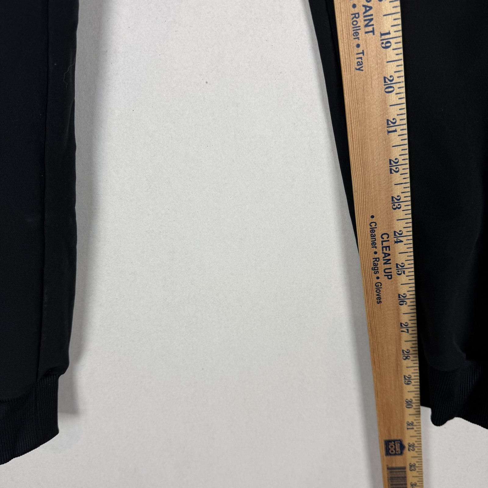 Russell Pants Mens Medium Black Dri-Power 360 Jogger Zip Pocket Stretch Athletic